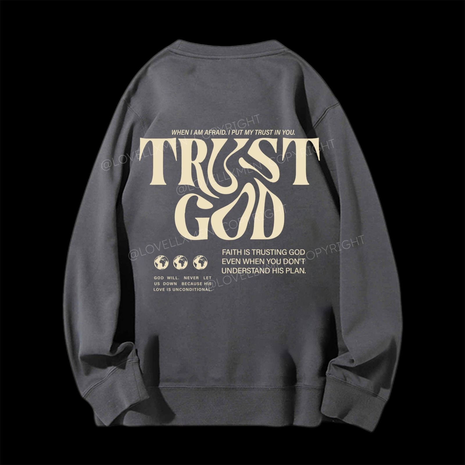 Trust In God Unisex Crewneck Sweatshirt
