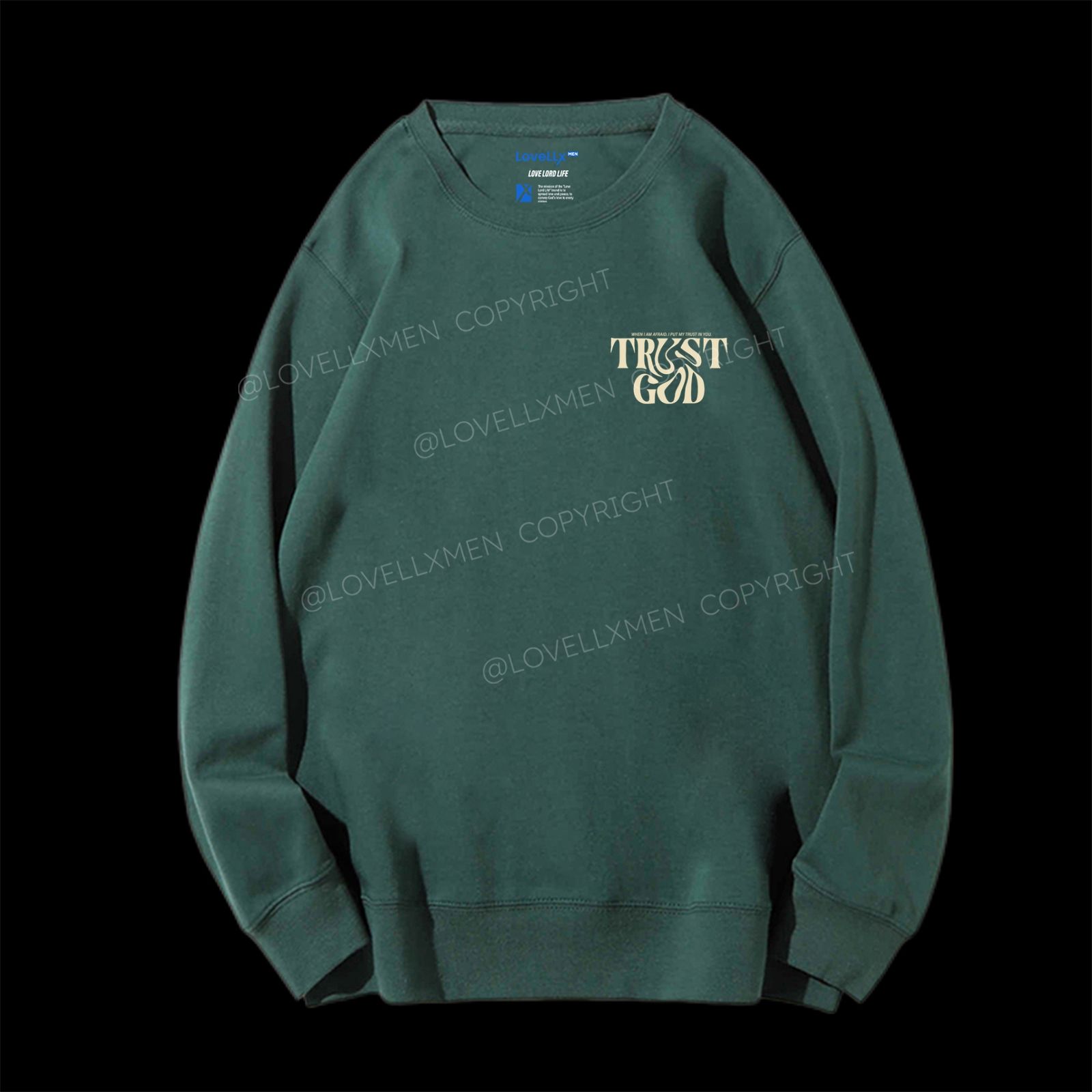 Trust In God Unisex Crewneck Sweatshirt