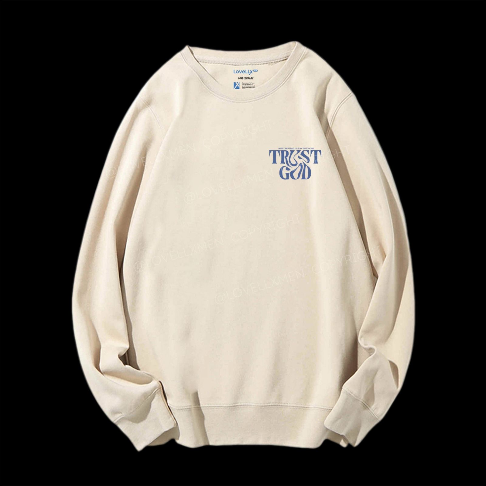Trust In God Unisex Crewneck Sweatshirt