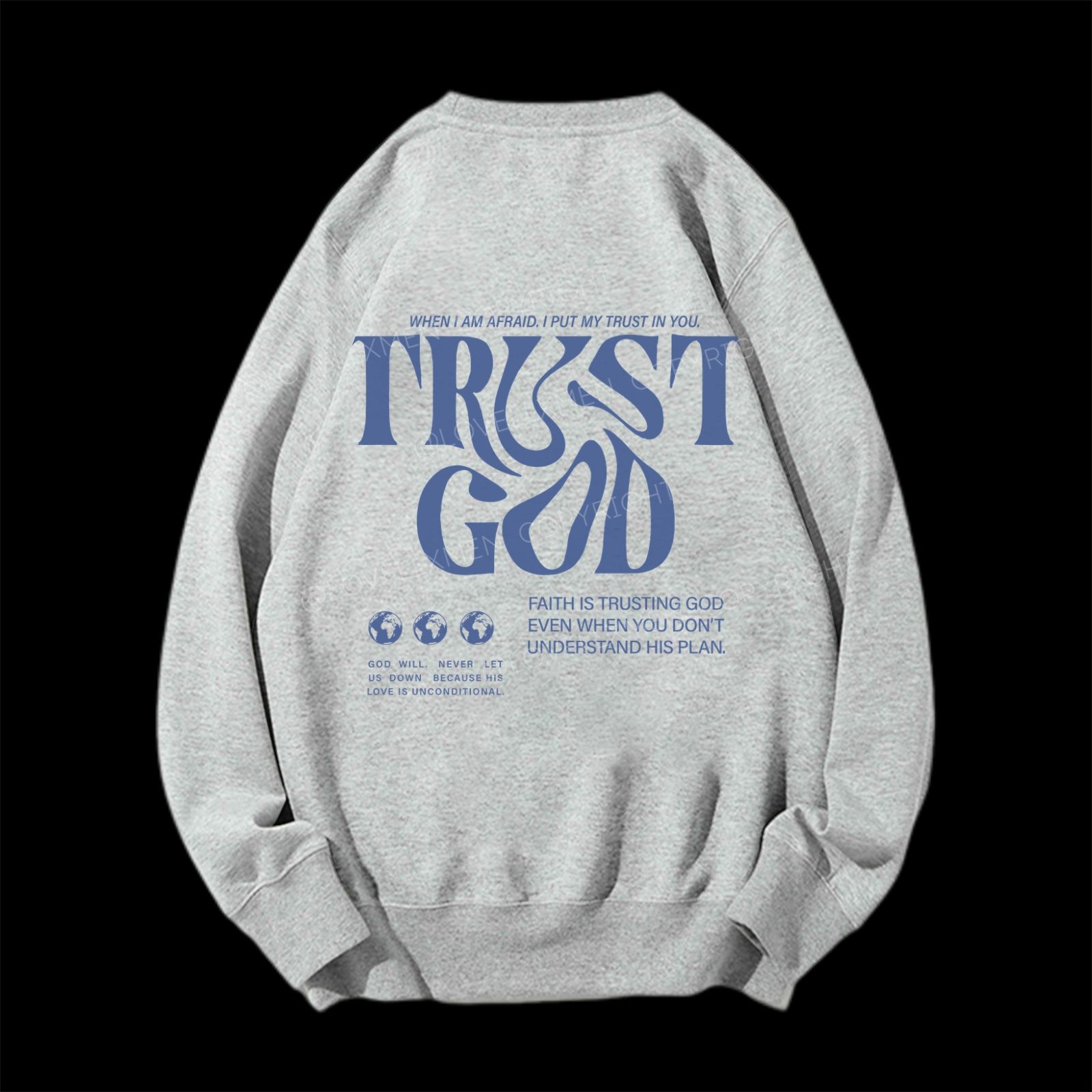 Trust In God Unisex Crewneck Sweatshirt