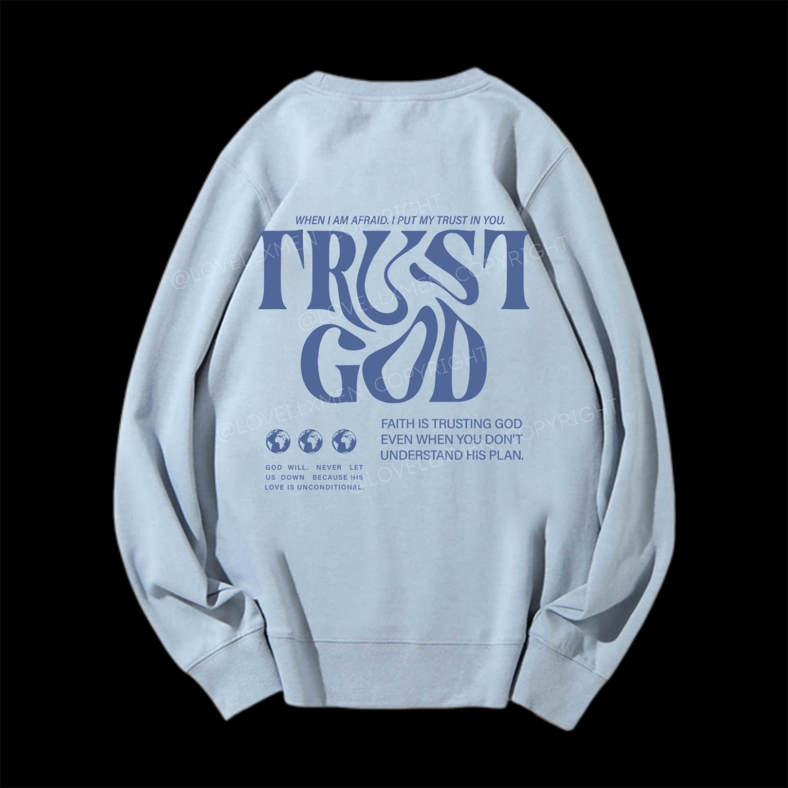 Trust In God Unisex Crewneck Sweatshirt