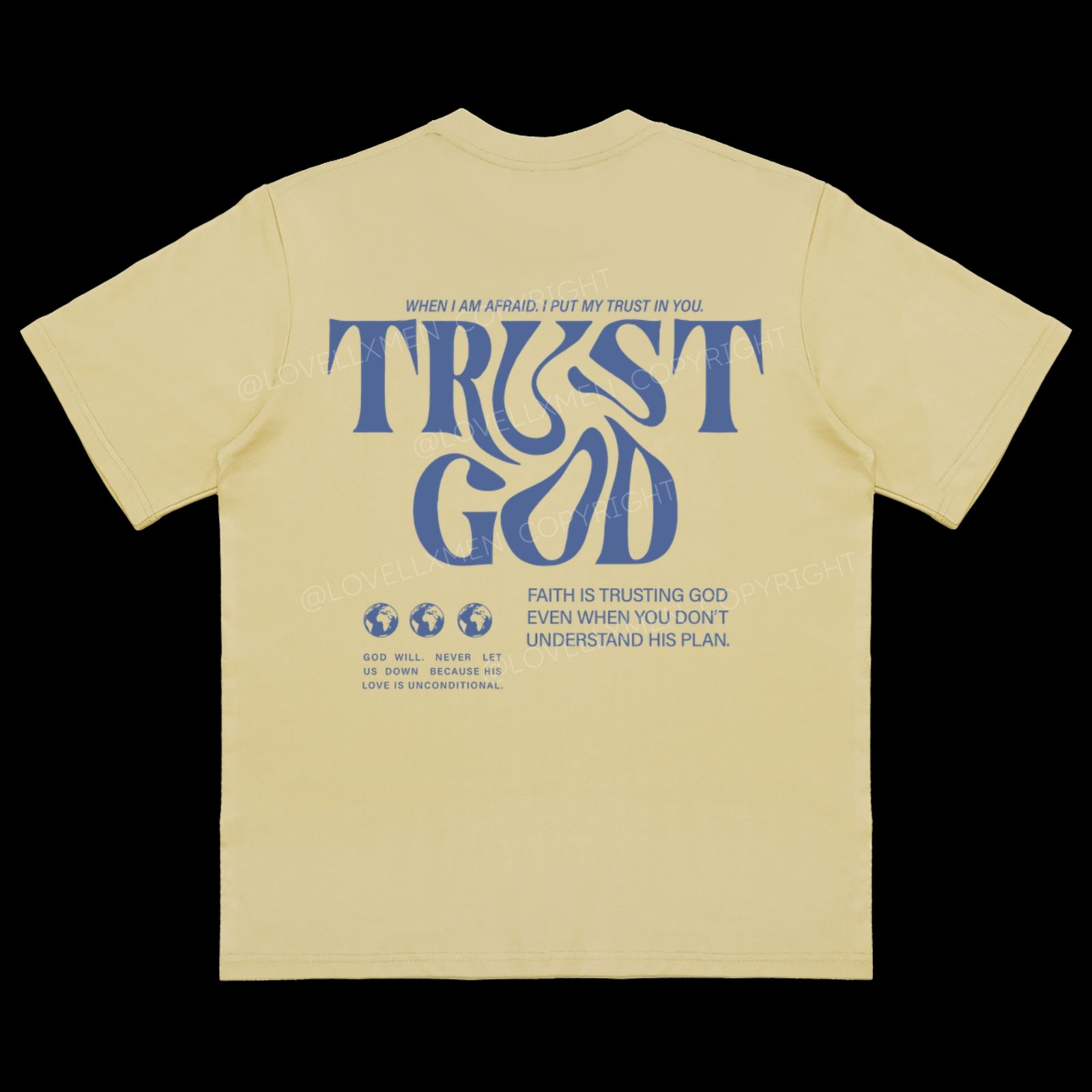 Trust In God Heavy Cotton T-Shirt