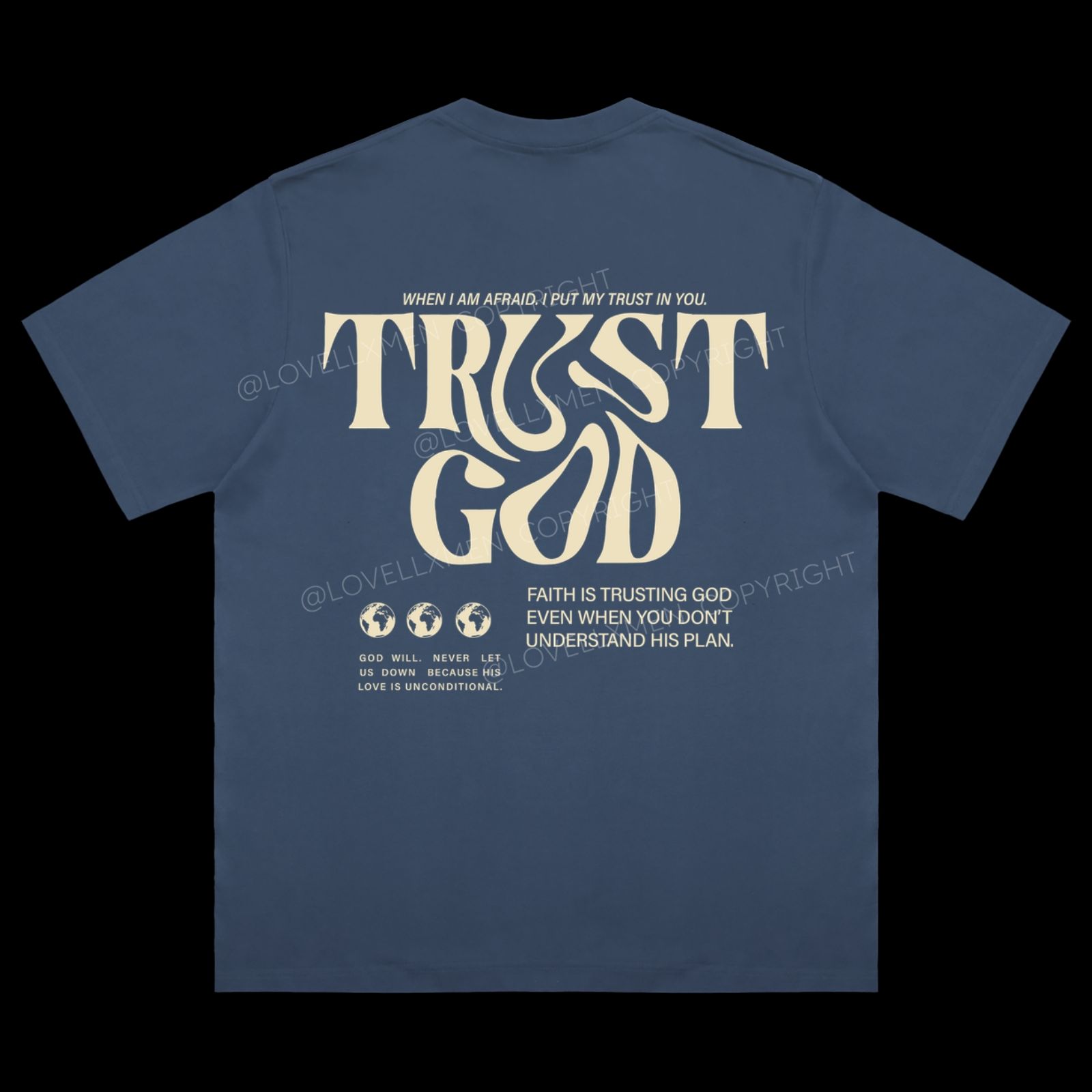Trust In God Heavy Cotton T-Shirt