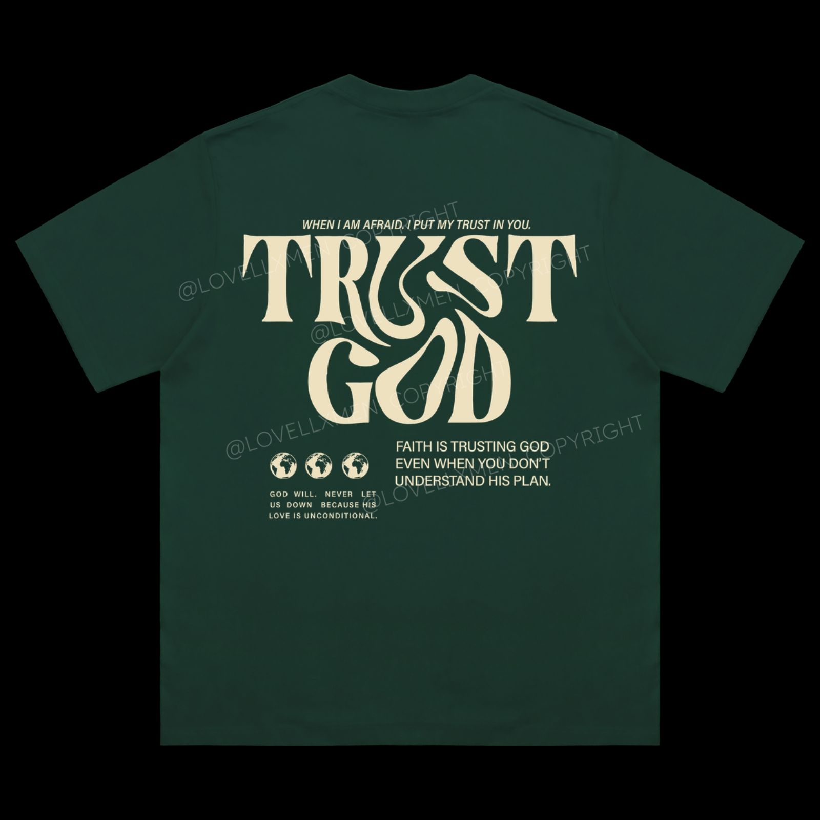 Trust In God Heavy Cotton T-Shirt