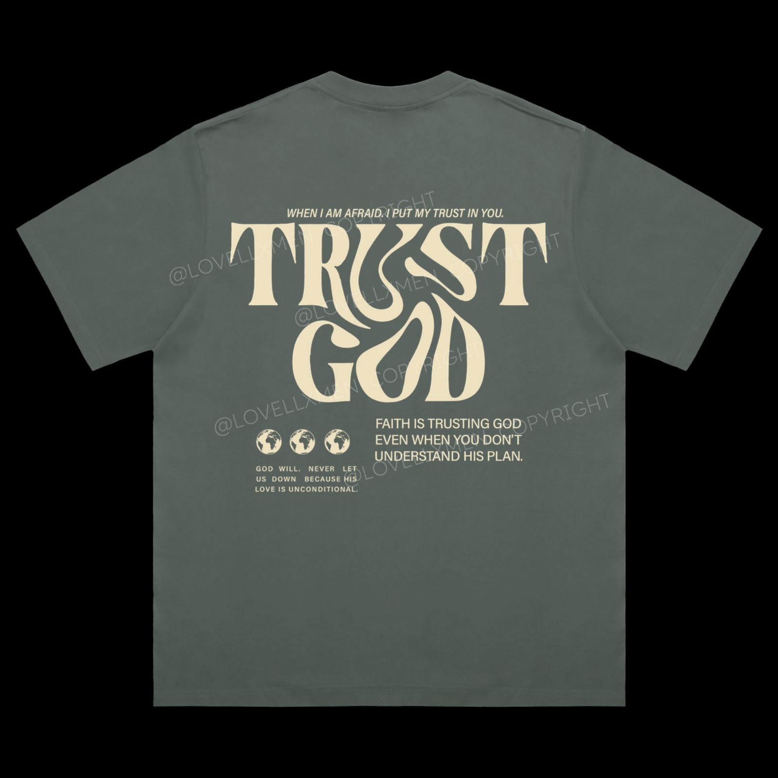 Trust In God Heavy Cotton T-Shirt