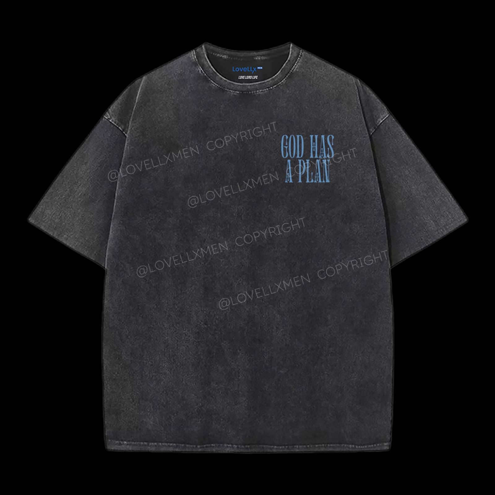 God Has A Plan Washed T-Shirt