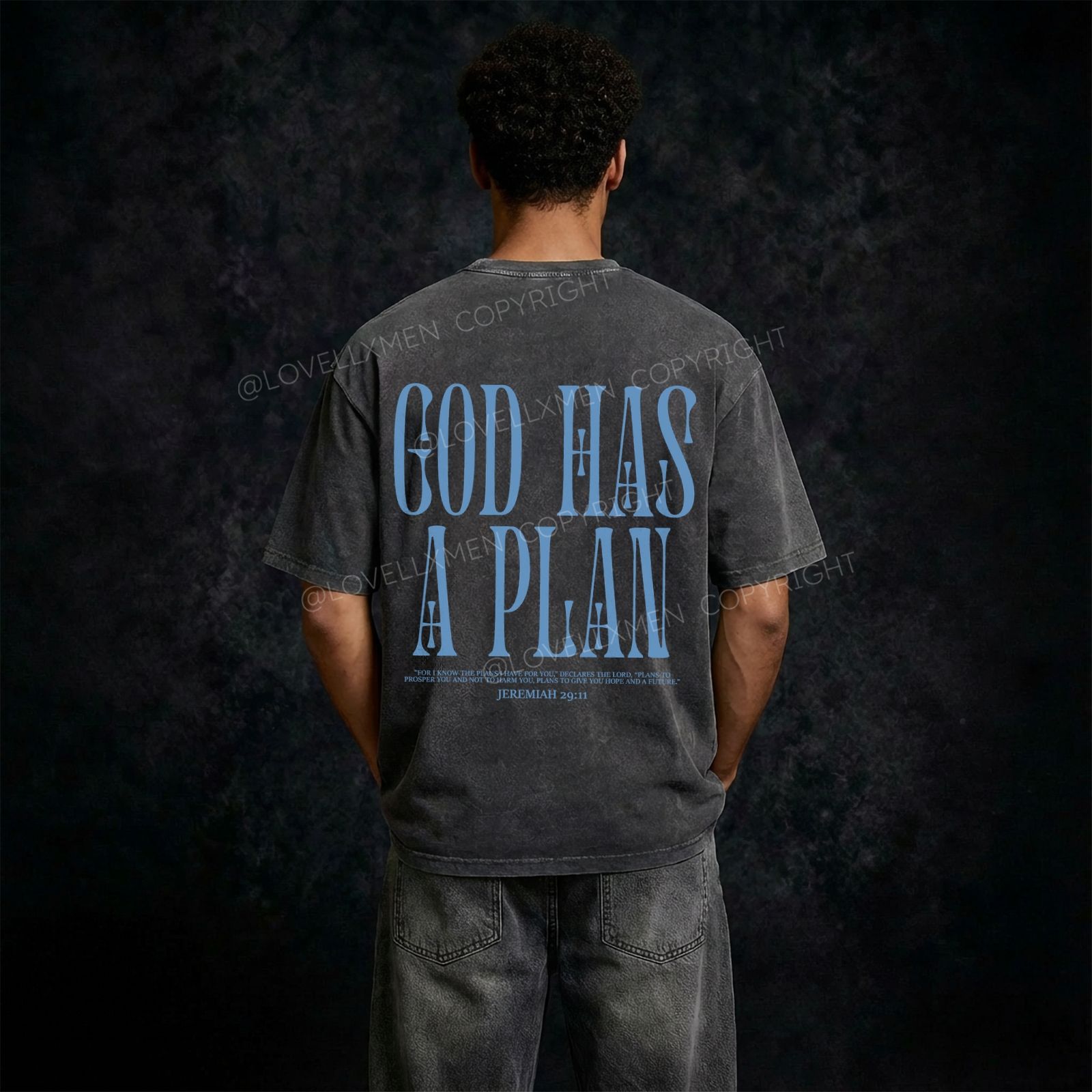 God Has A Plan Washed T-Shirt