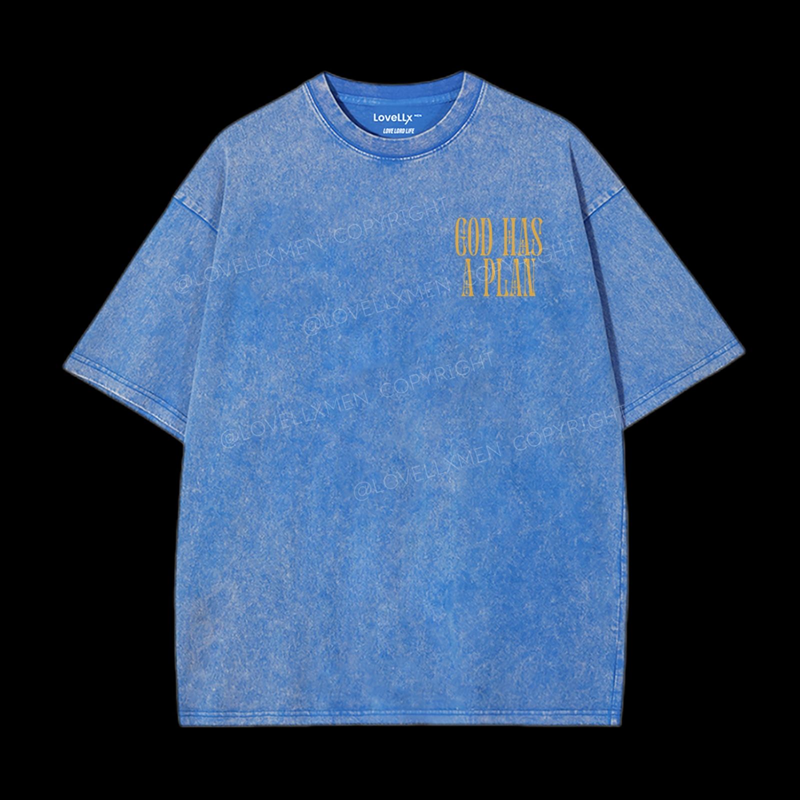 God Has A Plan Washed T-Shirt