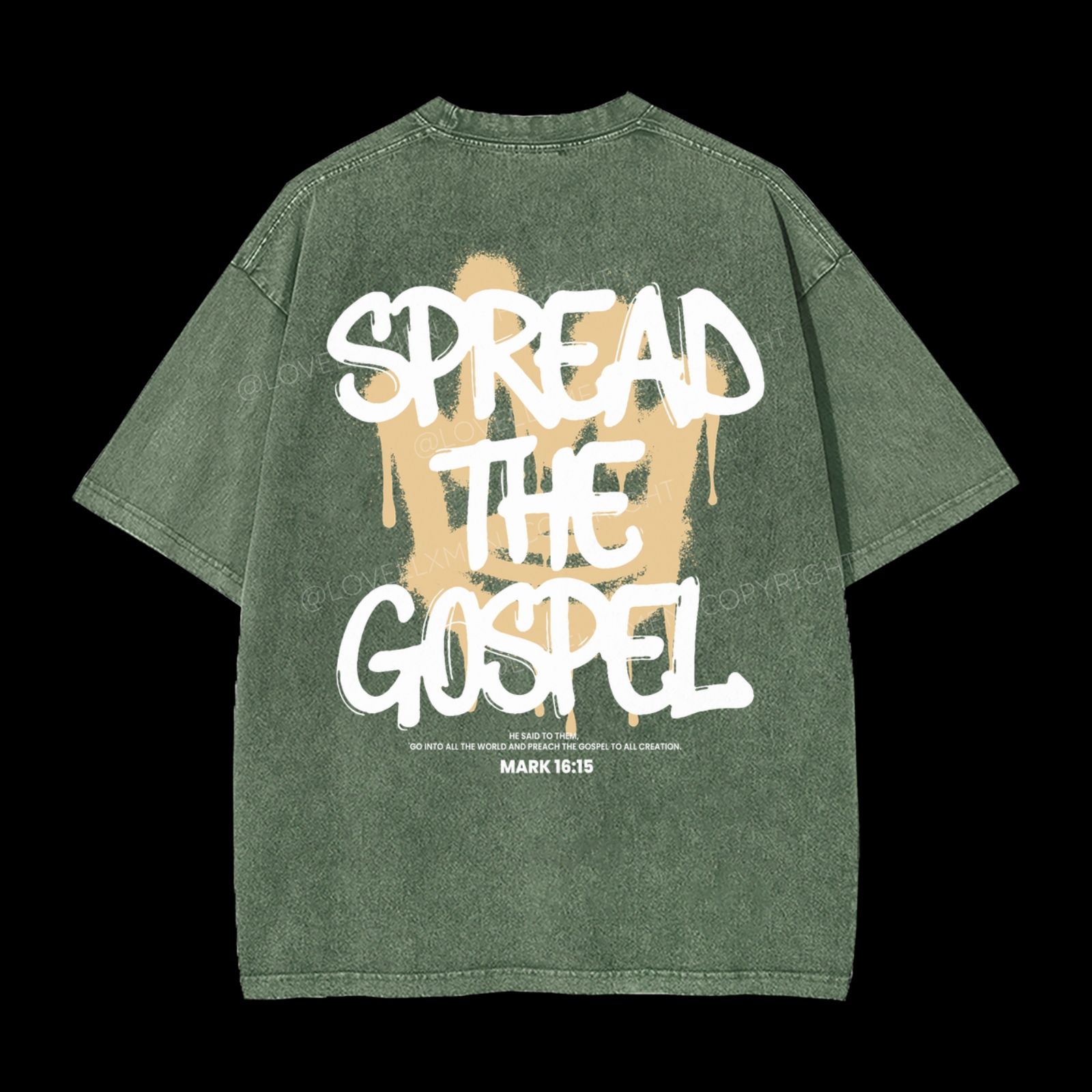 Spread The Gospel Washed T-Shirt