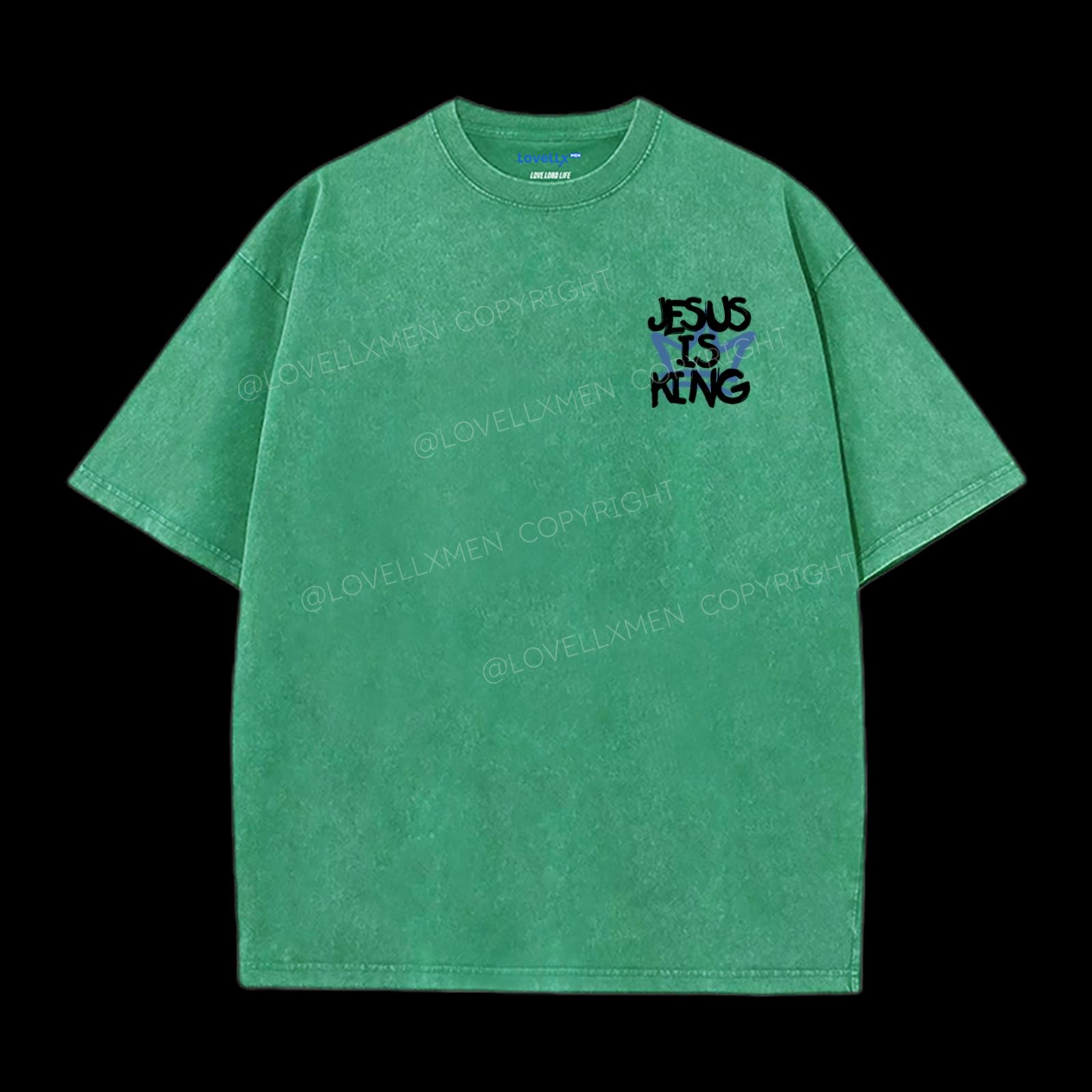 Jesus Is King Washed T-Shirt