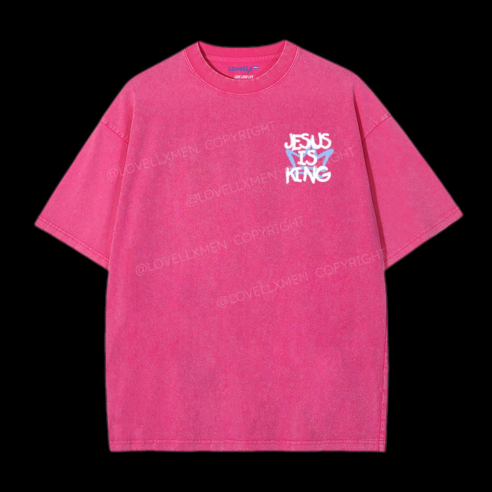 Jesus Is King Washed T-Shirt