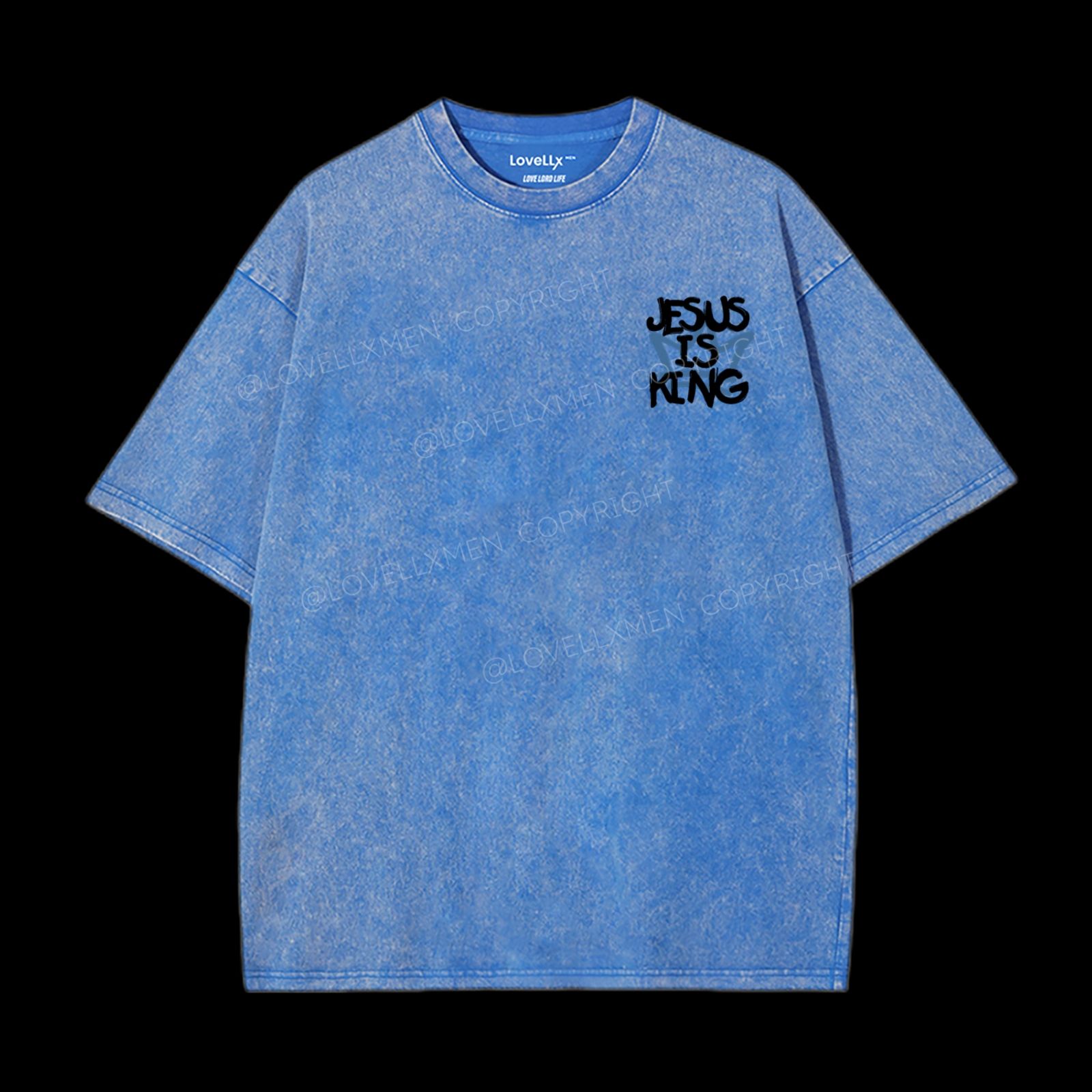 Jesus Is King Washed T-Shirt