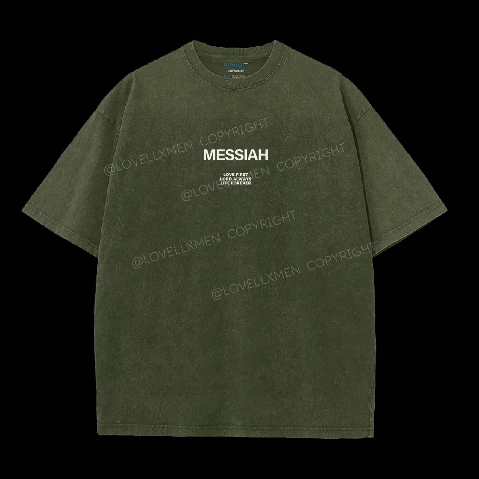 Messiah Washed T-Shirt – LovellxMen