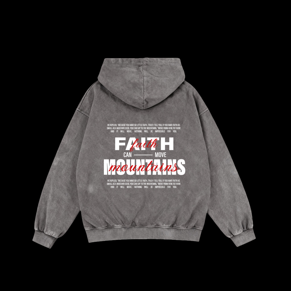 Washed Zip-Up Hoodie – LovellxMen