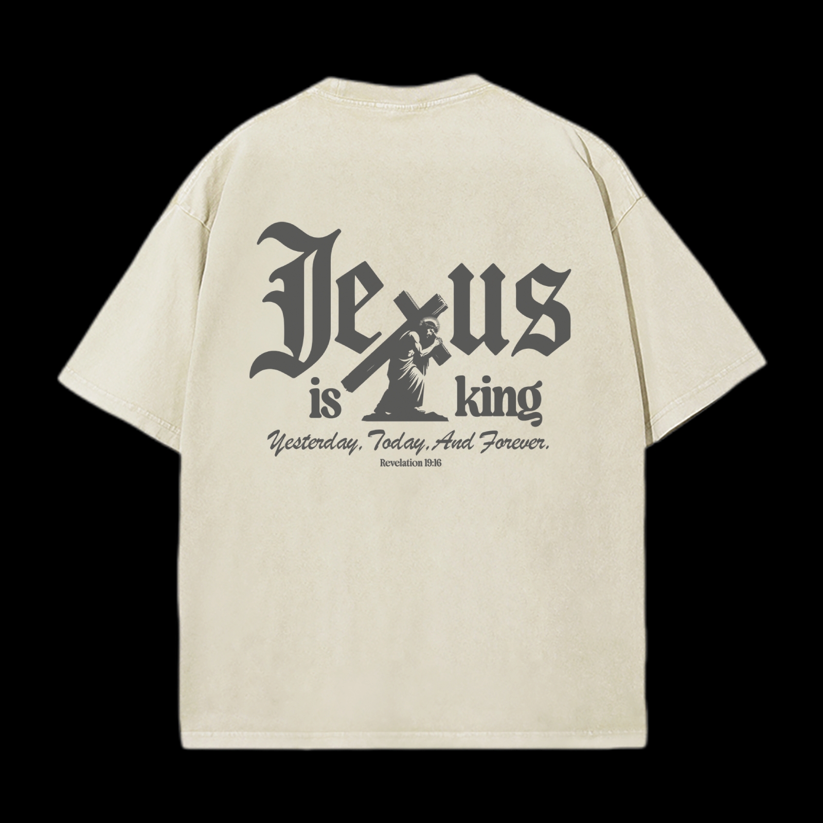Jesus Is King Washed T-Shirt