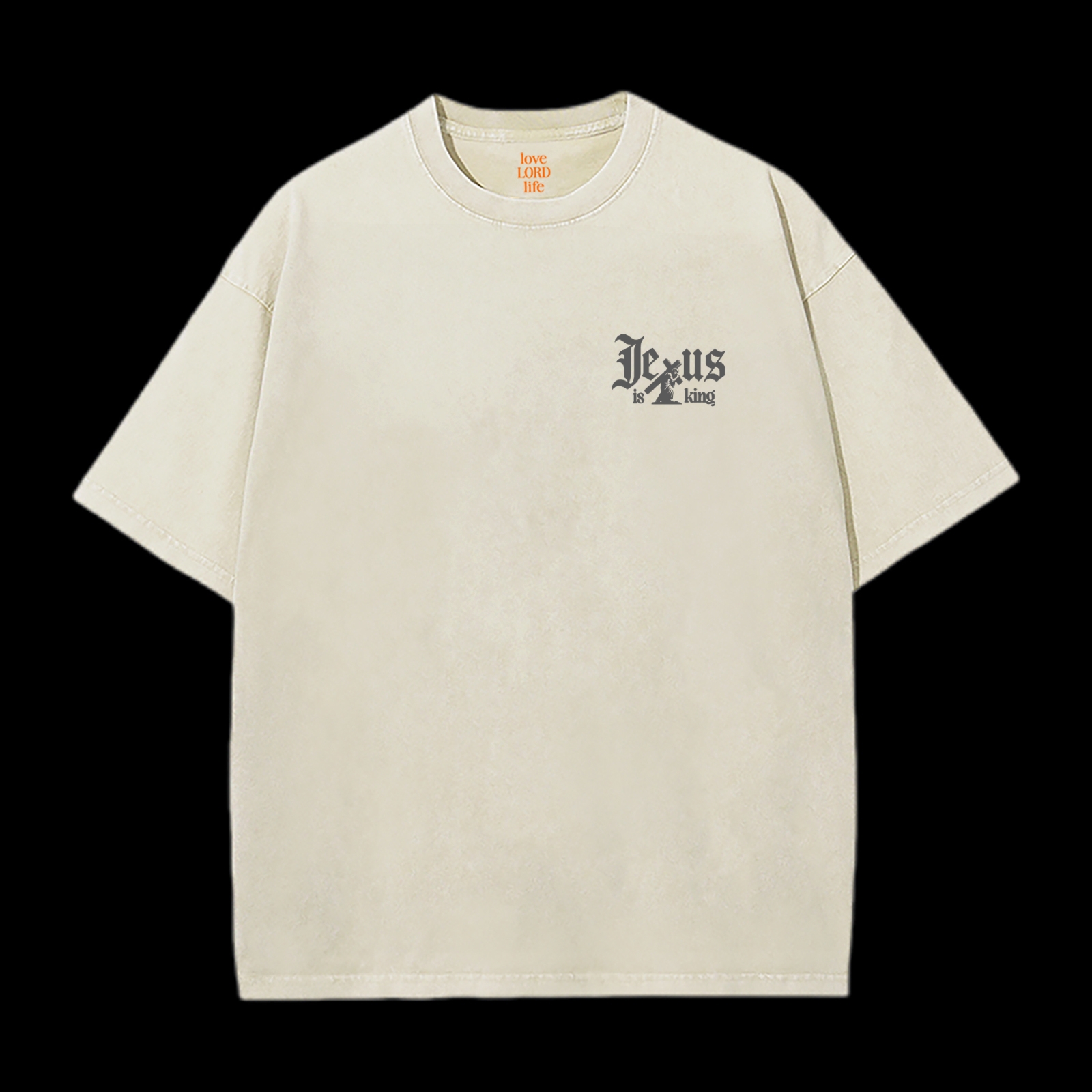 Jesus Is King Washed T-Shirt