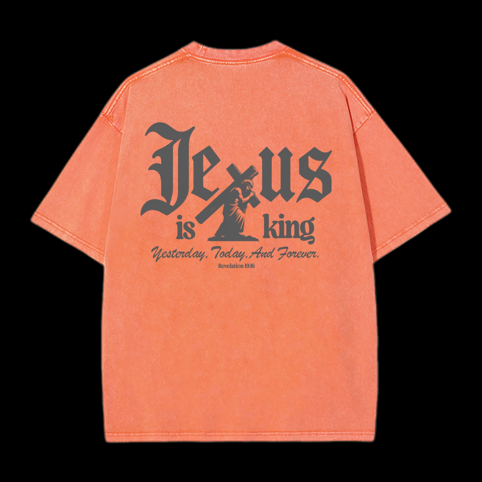 Jesus Is King Washed T-Shirt