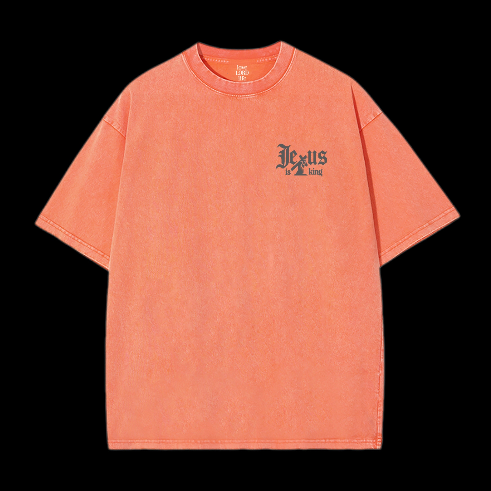 Jesus Is King Washed T-Shirt
