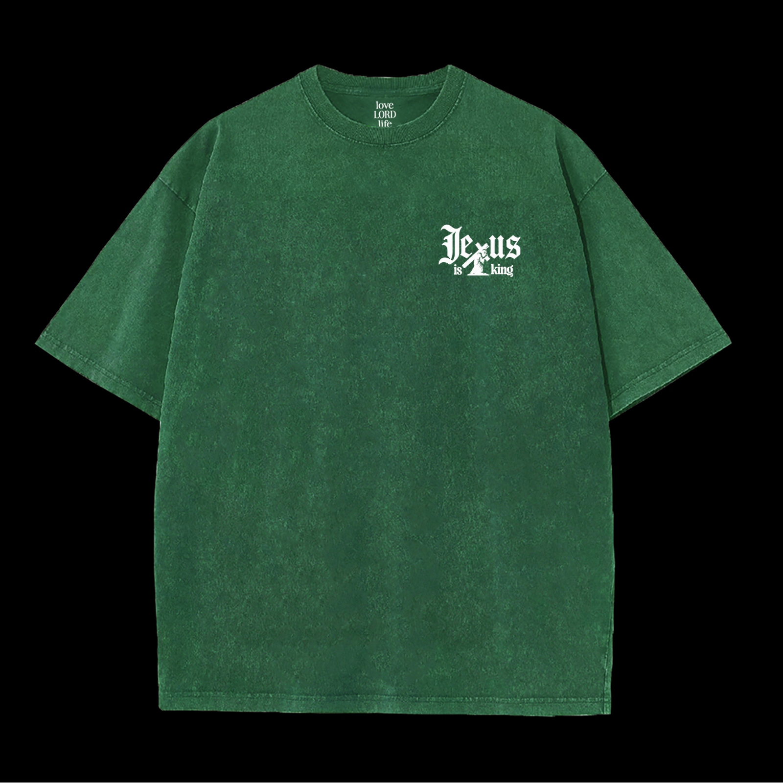 Jesus Is King Washed T-Shirt