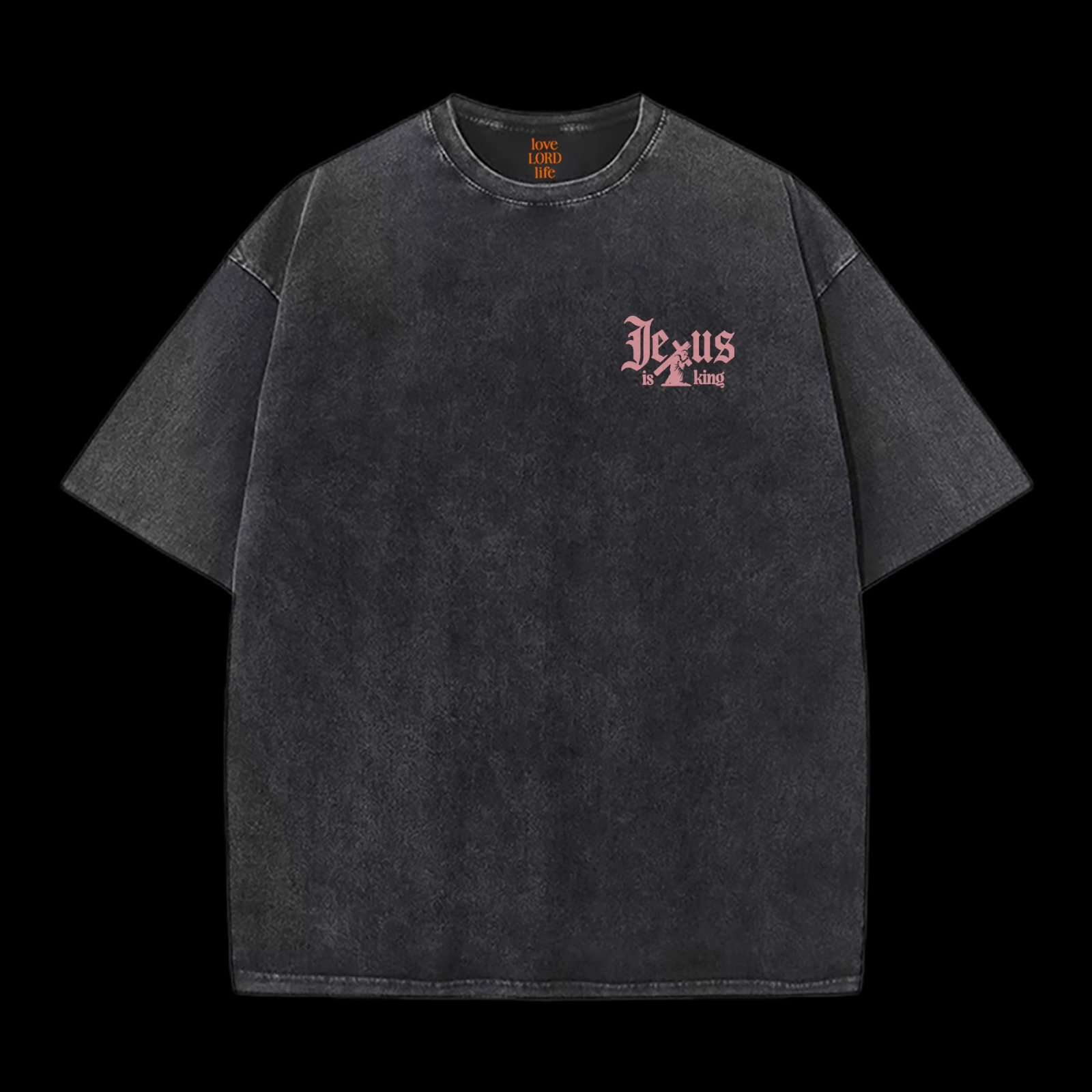 Jesus Is King Washed T-Shirt