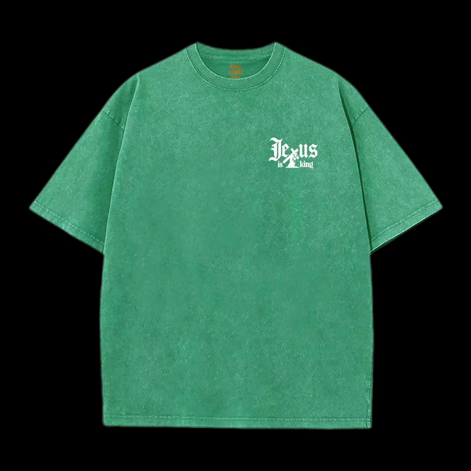 Jesus Is King Washed T-Shirt