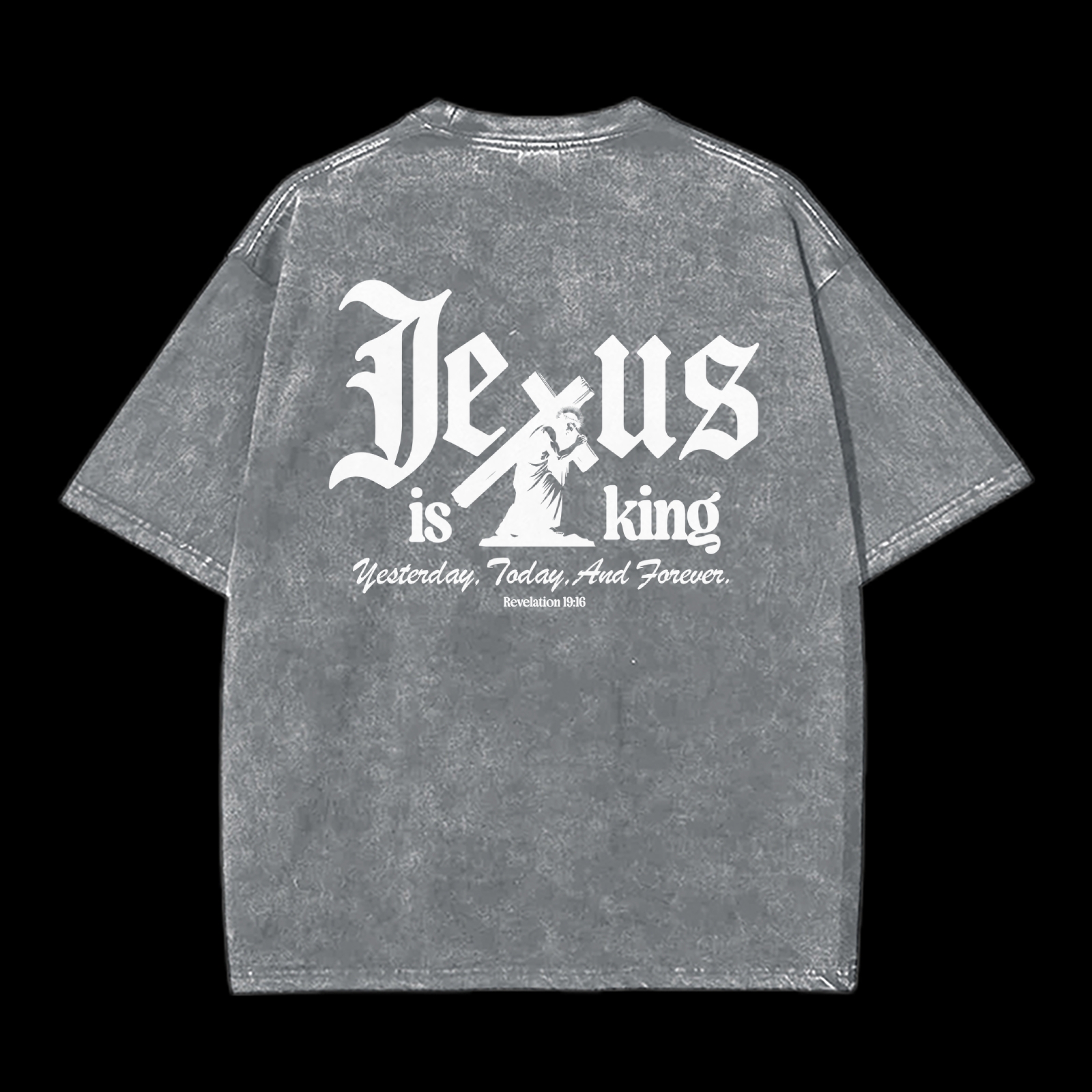 Jesus Is King Washed T-Shirt