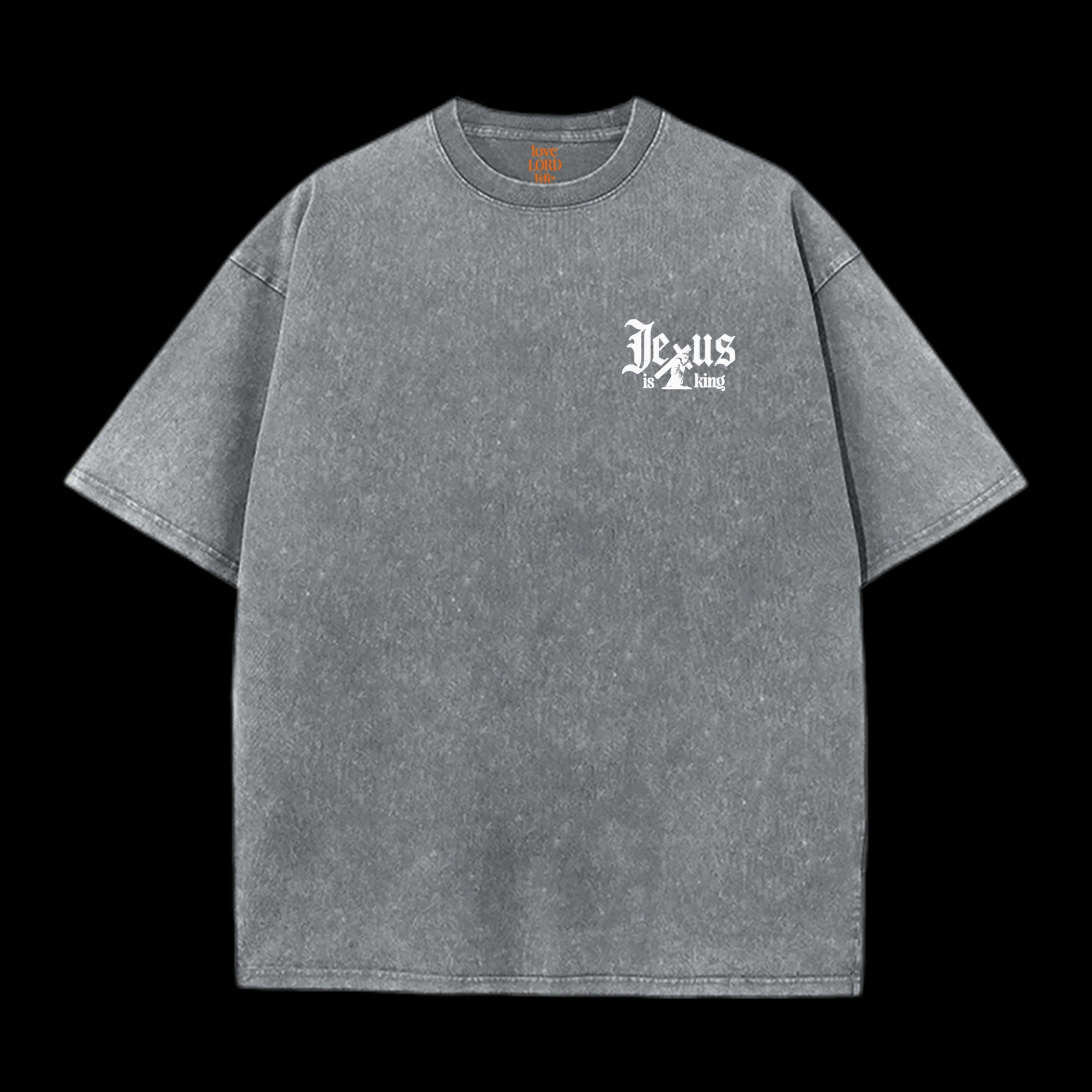 Jesus Is King Washed T-Shirt