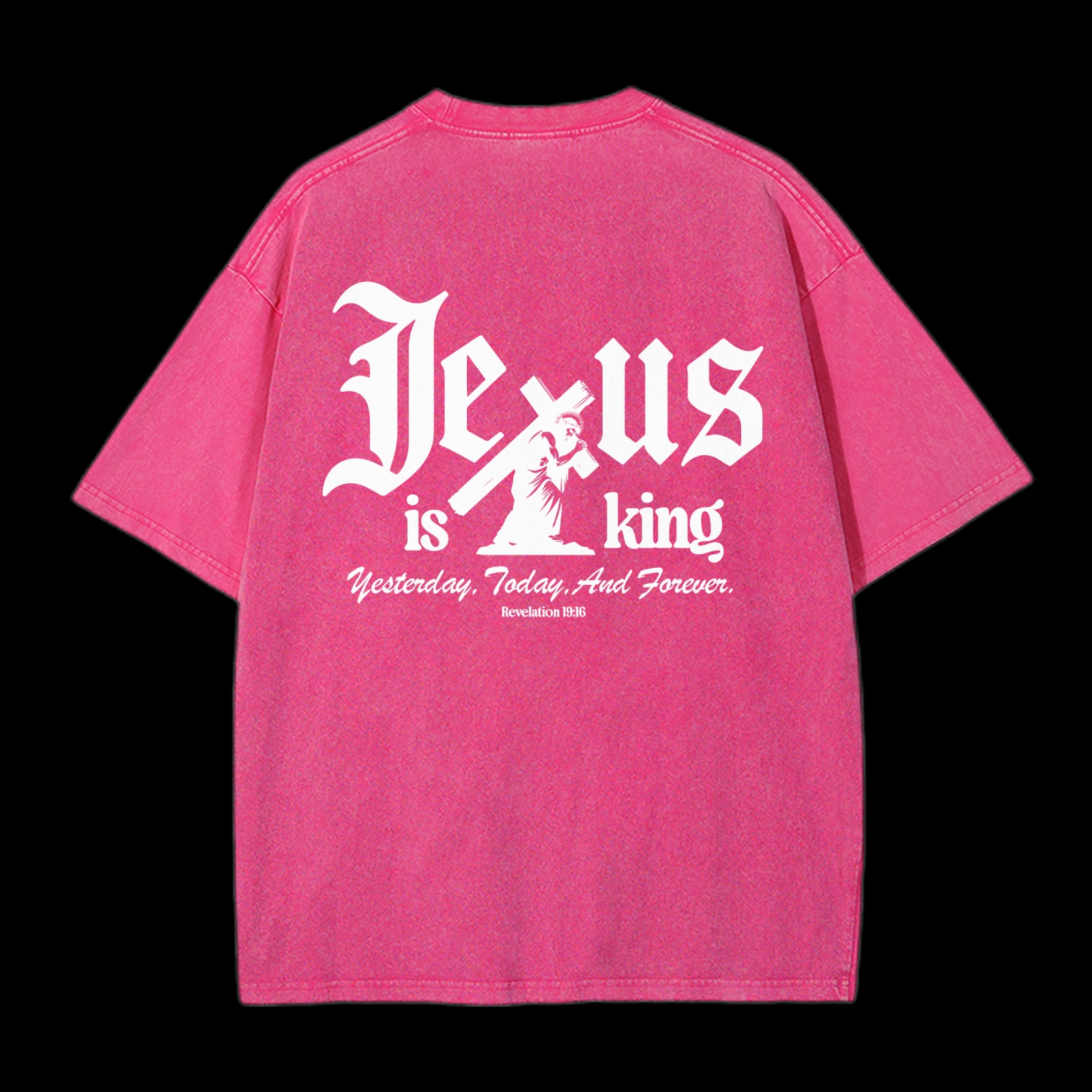 Jesus Is King Washed T-Shirt
