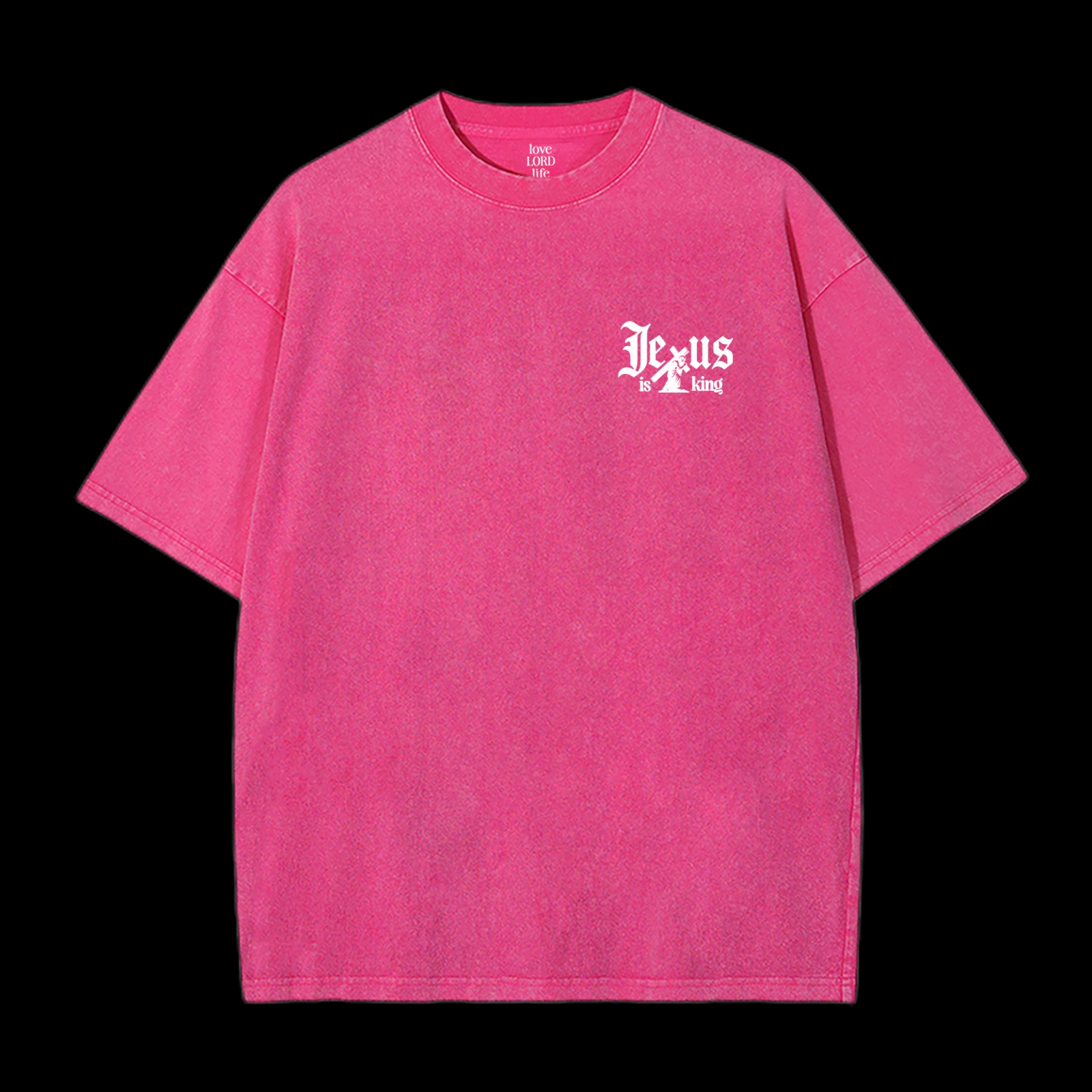 Jesus Is King Washed T-Shirt