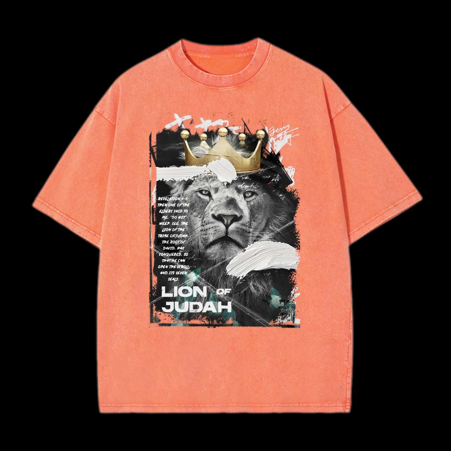Lion Of Judah Washed T-Shirt