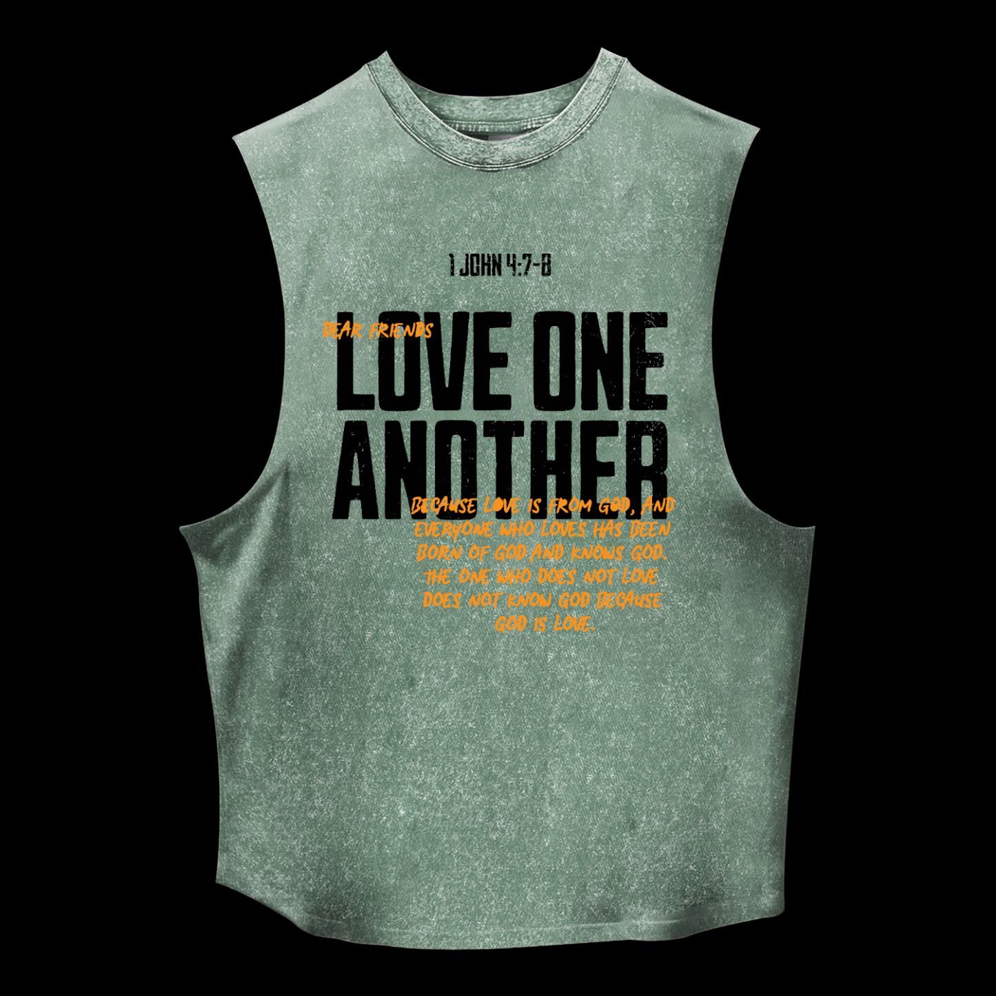 Love One Another Washed Tank