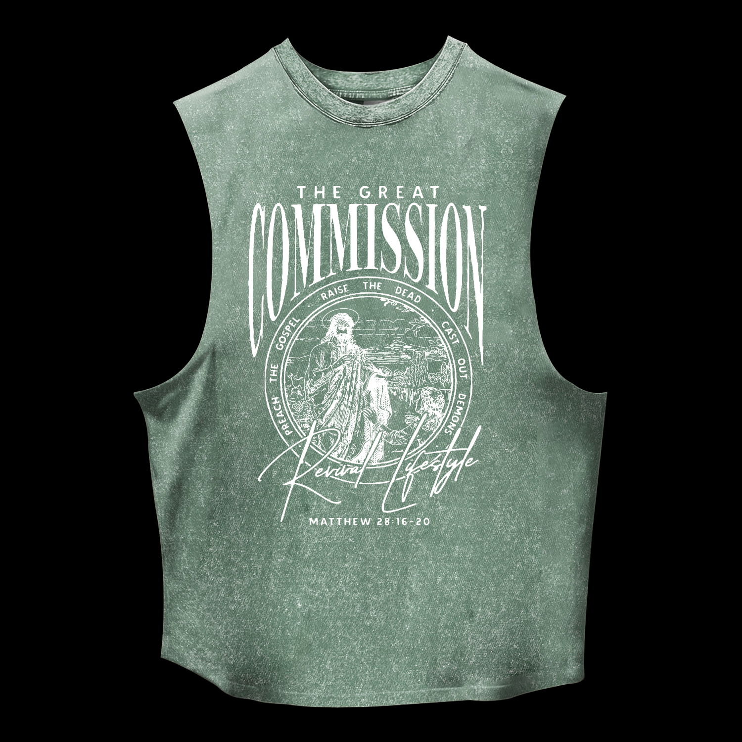 The Great Commission Washed Tank