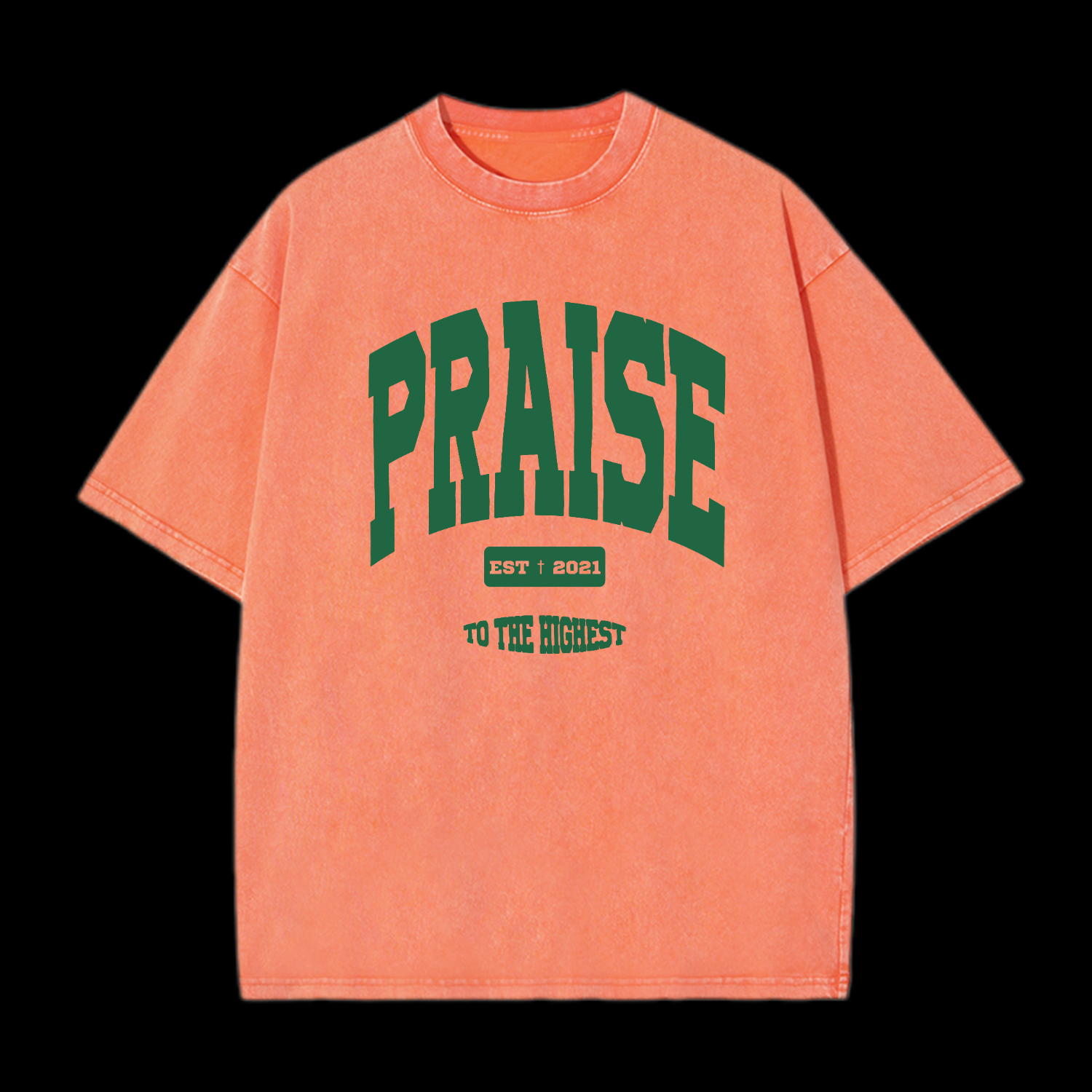 Praise To The Highest Washed T-Shirt