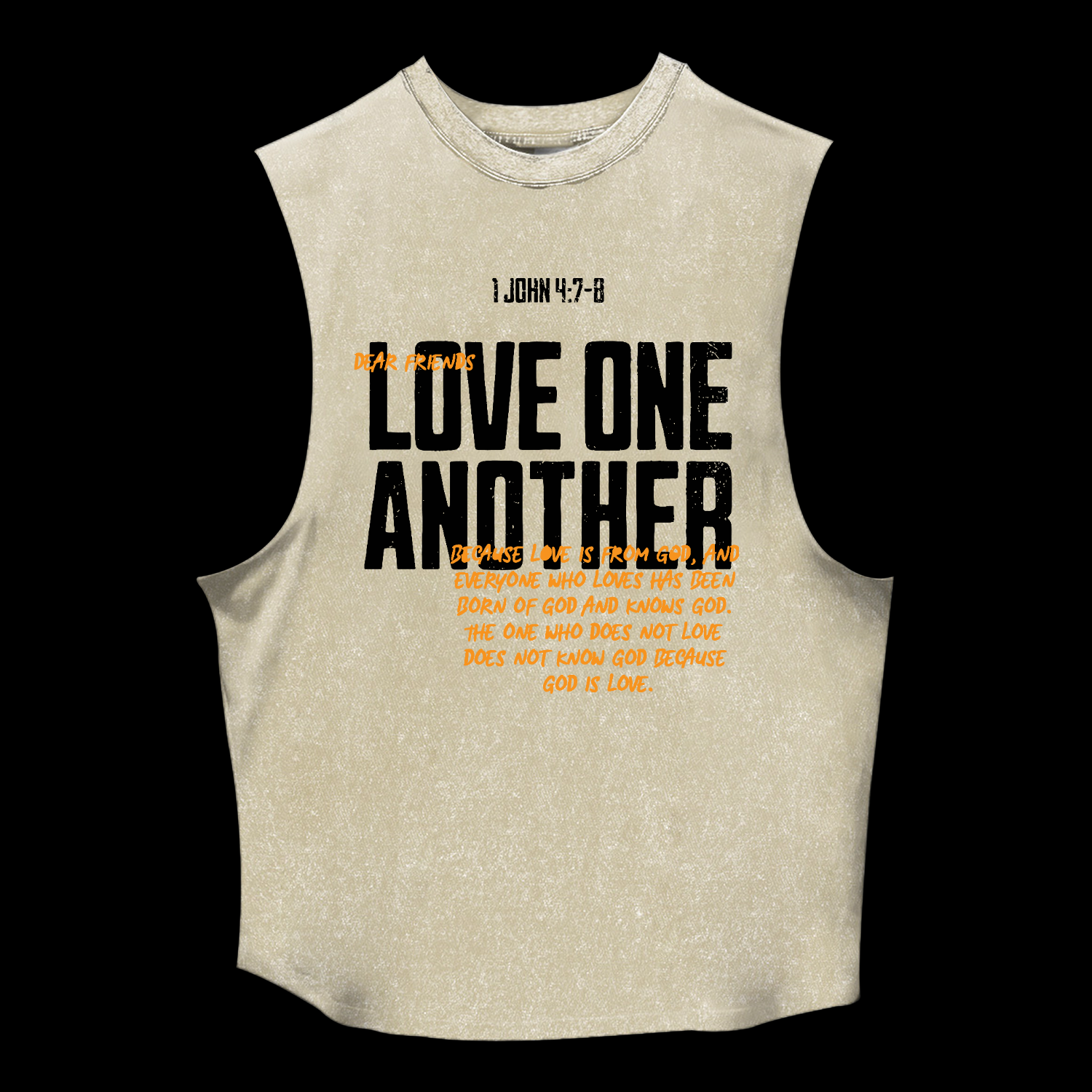 Love One Another Washed Tank
