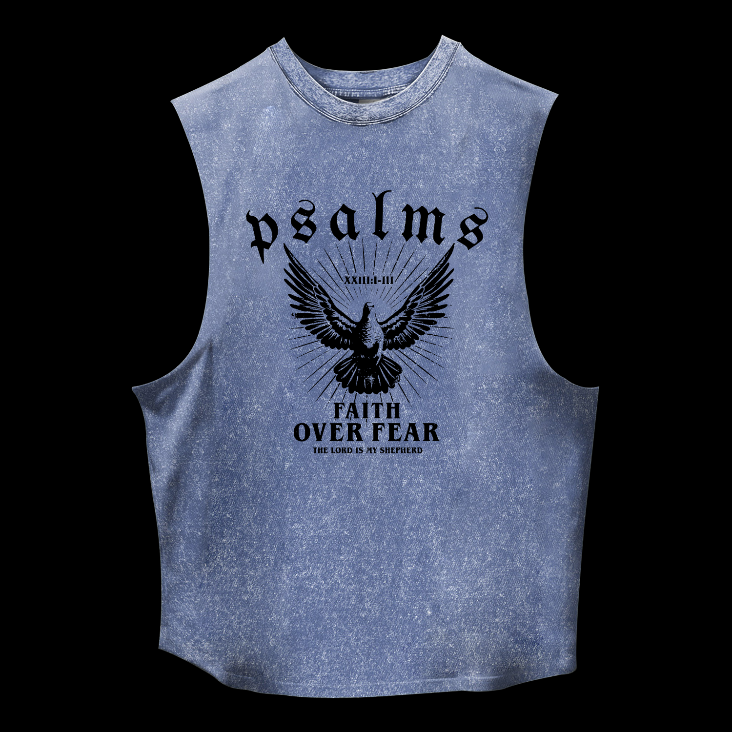 Faith Over Fear Washed Tank
