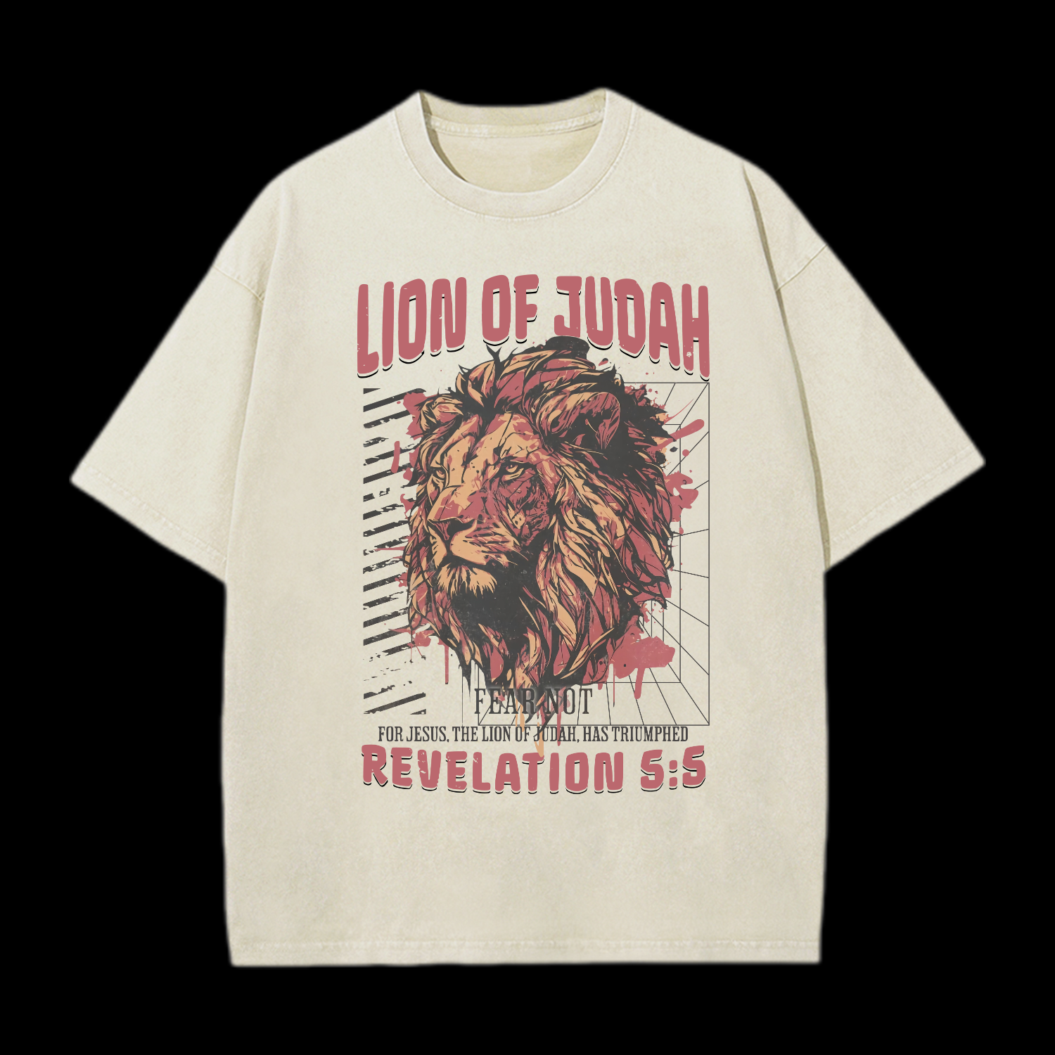 Lion Of Judah Washed T-Shirt
