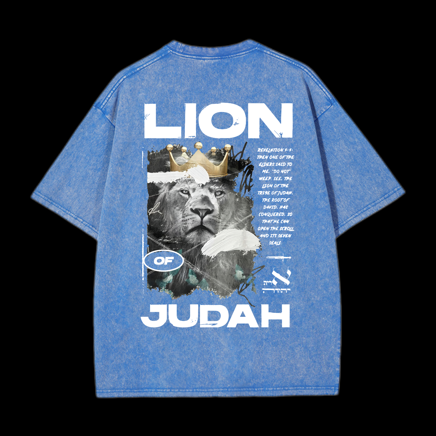 Lion Of Judah Washed T-Shirt