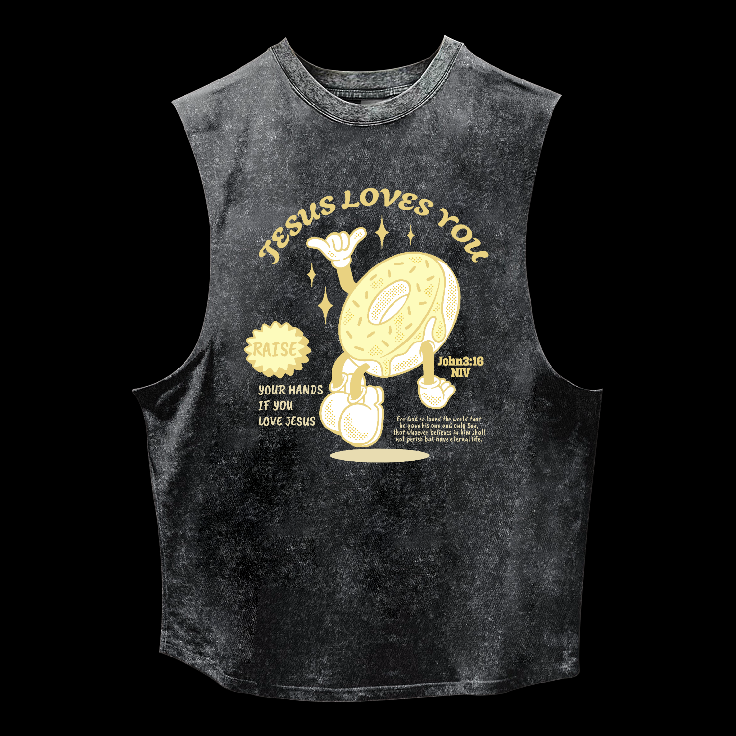 Jesus Loves You Washed Tank