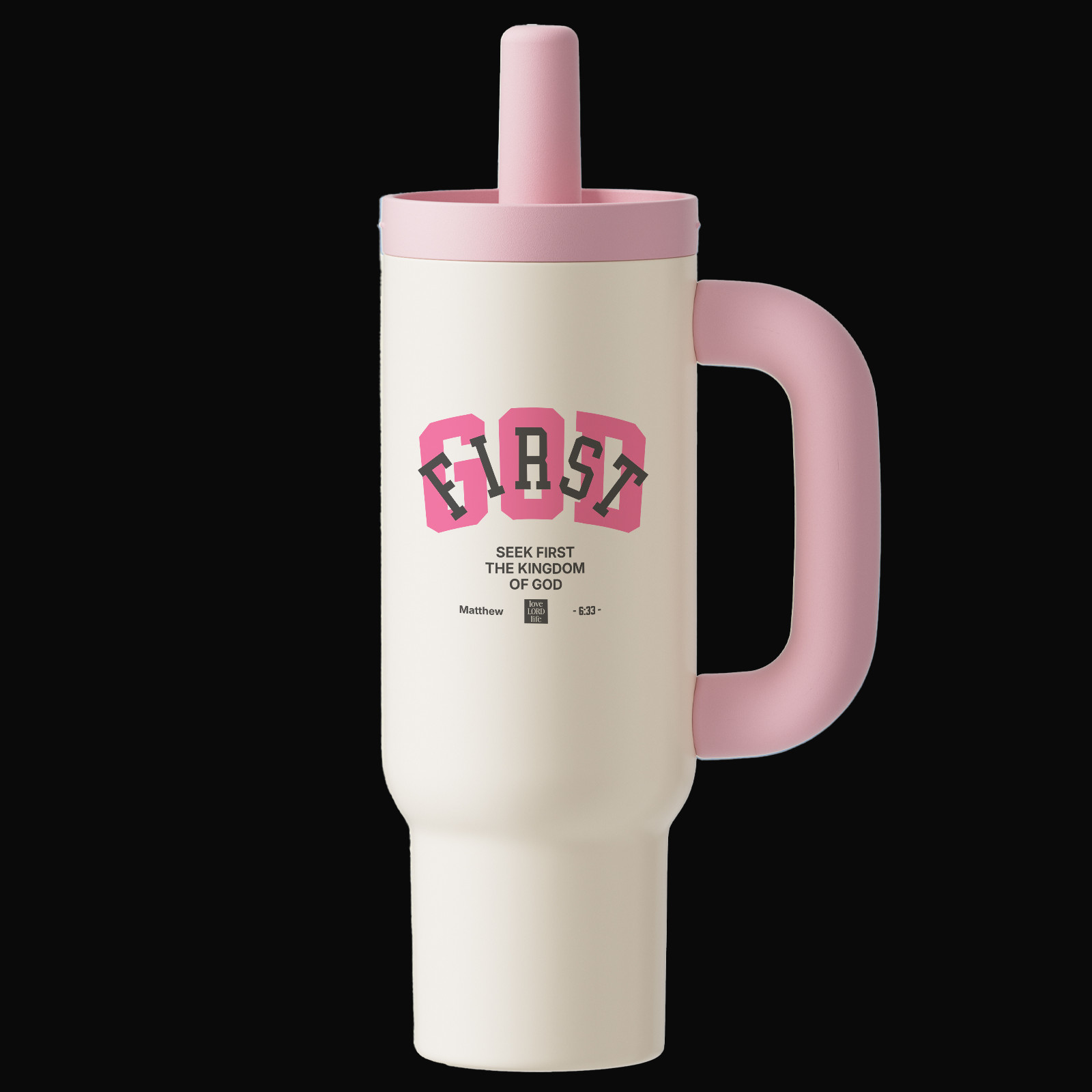 God First Stainless Steel Tumbler