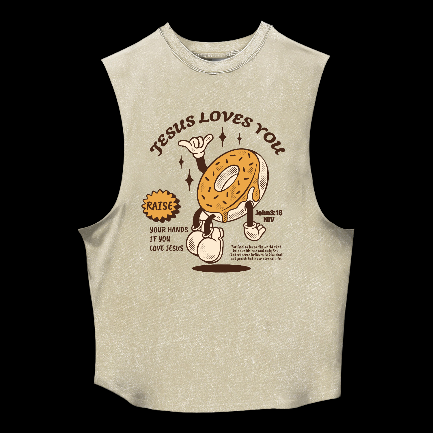 Jesus Loves You Washed Tank