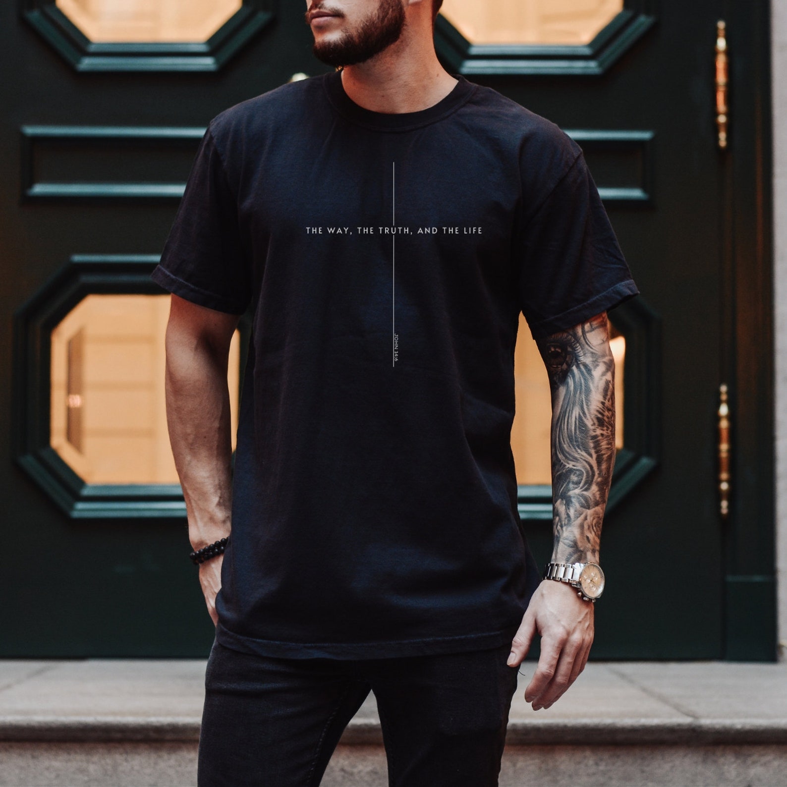 The Way The Truth And The Life Washed T-Shirt