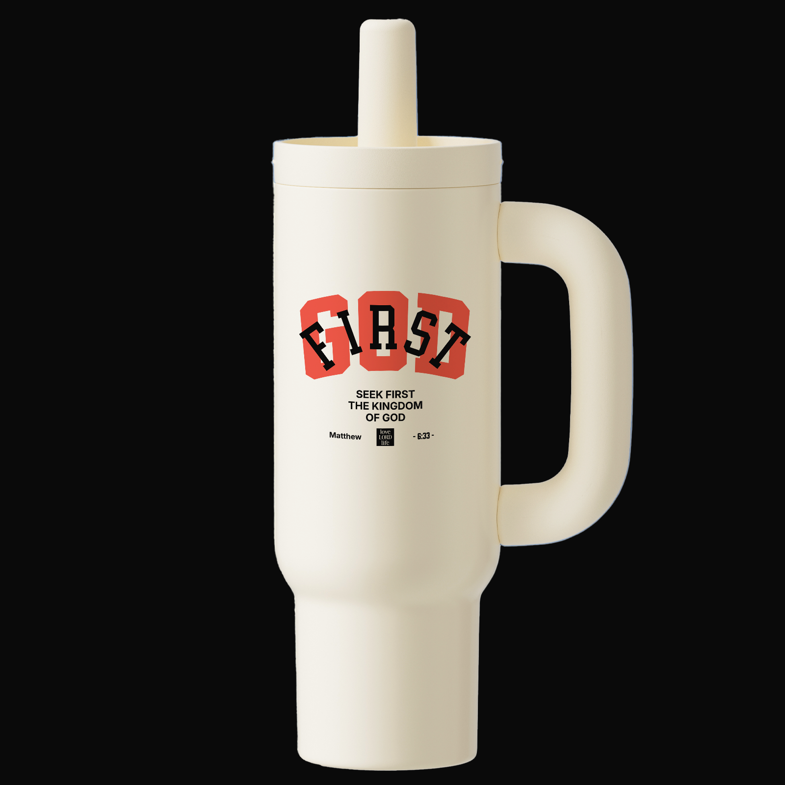 God First Stainless Steel Tumbler