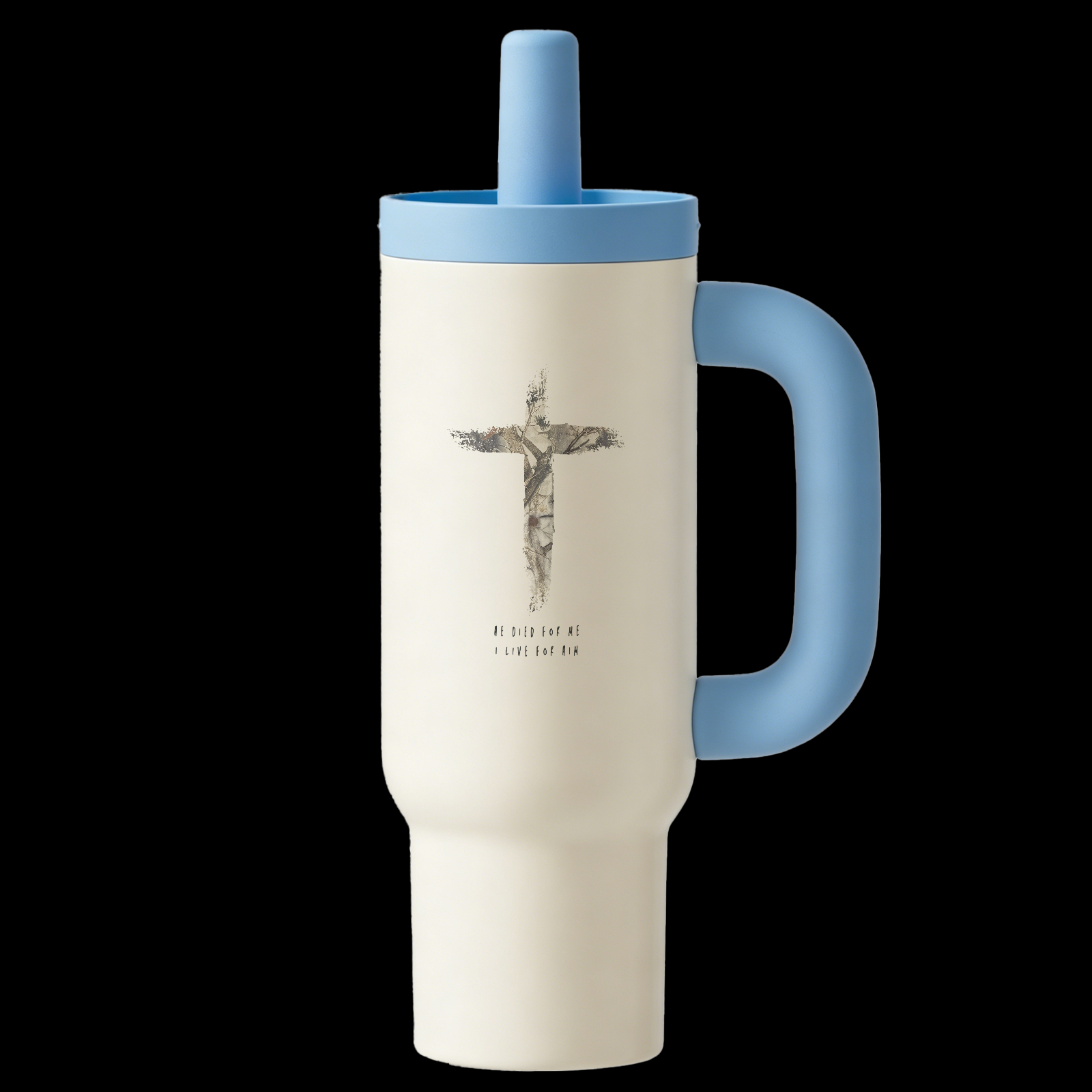 He Died For Me Stainless Steel Tumbler