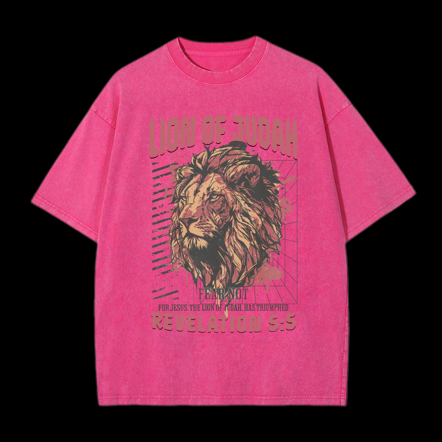 Lion Of Judah Washed T-Shirt