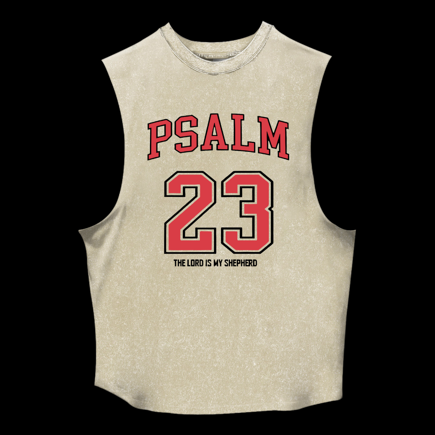 Psalm 23 Washed Tank