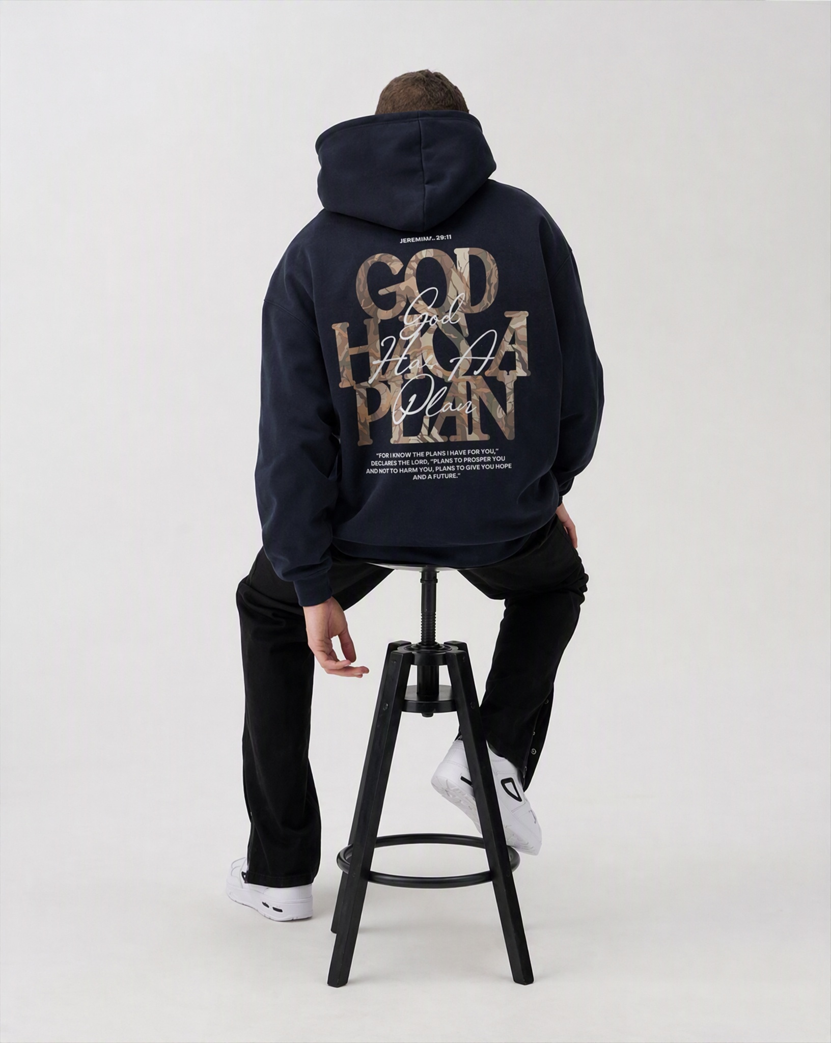 God Has A Plan Drawstring Hoodie