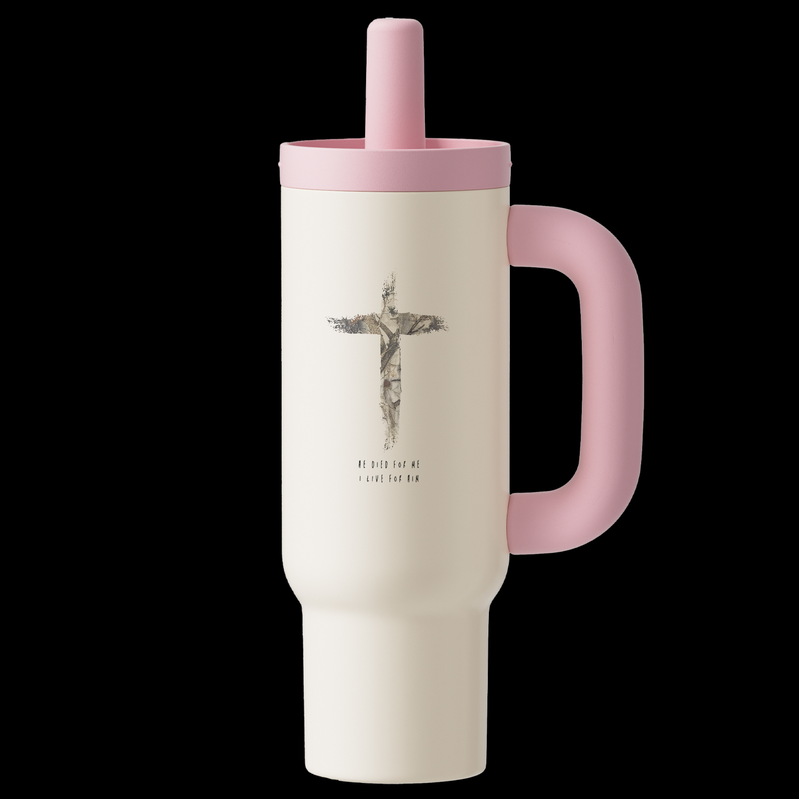 He Died For Me Stainless Steel Tumbler
