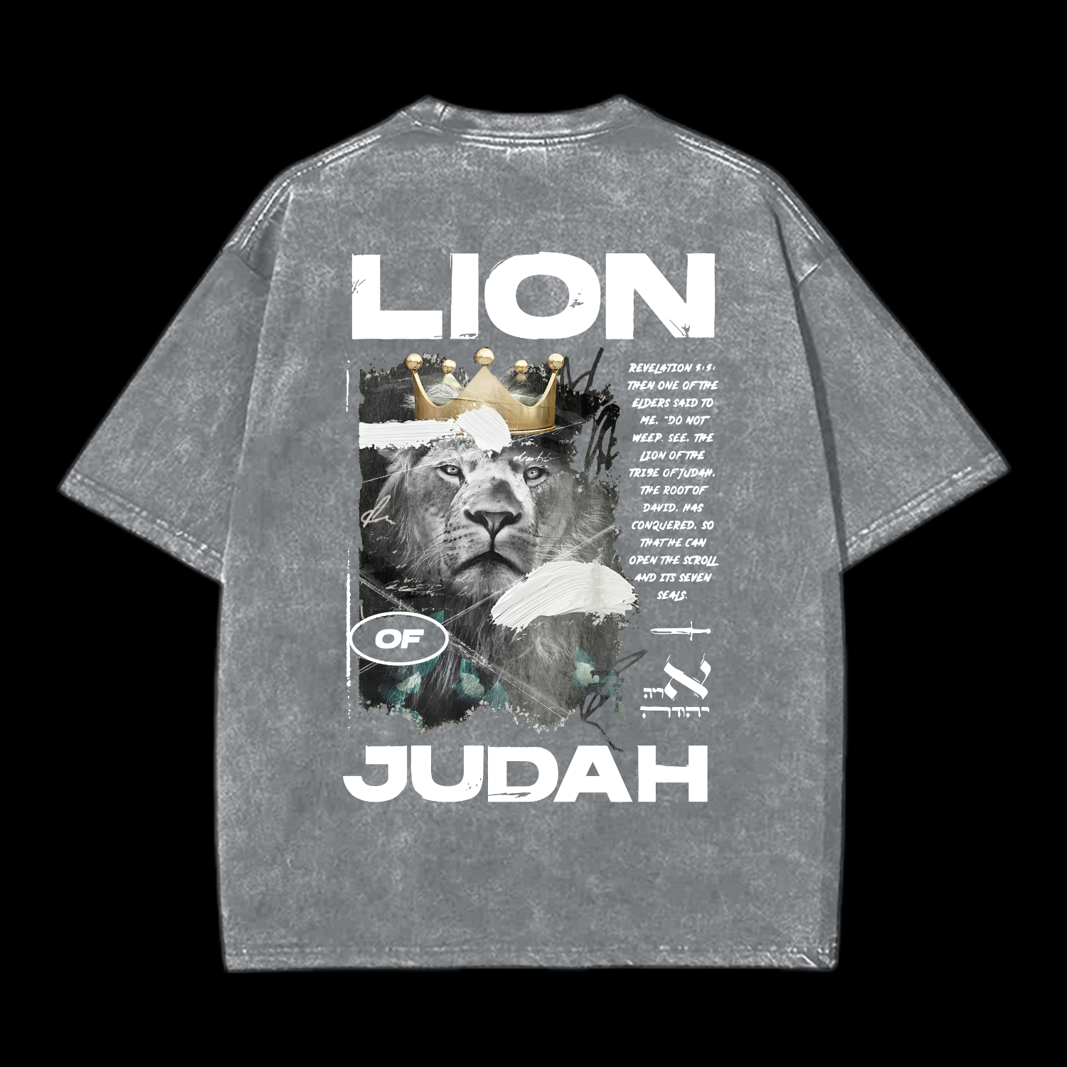 Lion Of Judah Washed T-Shirt