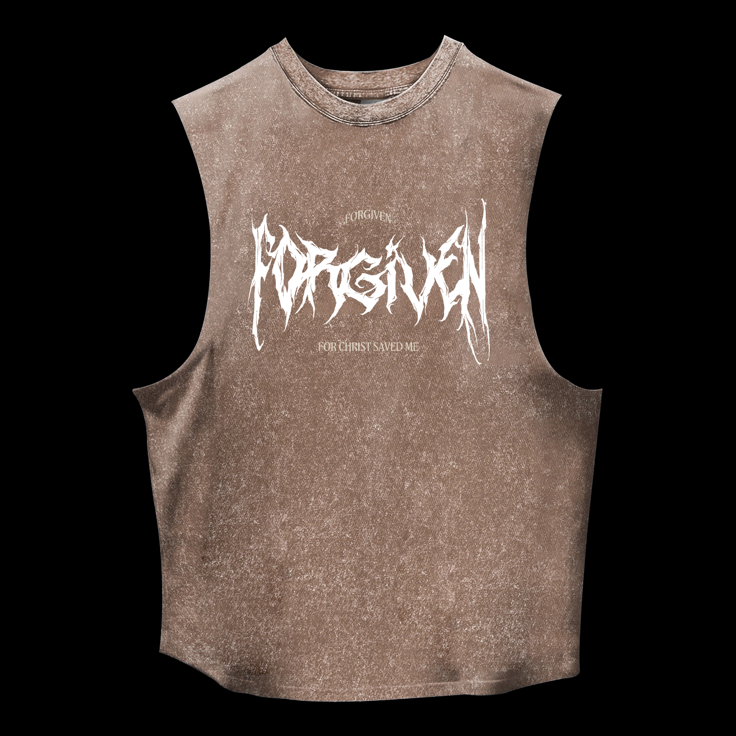 Forgiven For Christ Saved Me Washed Tank