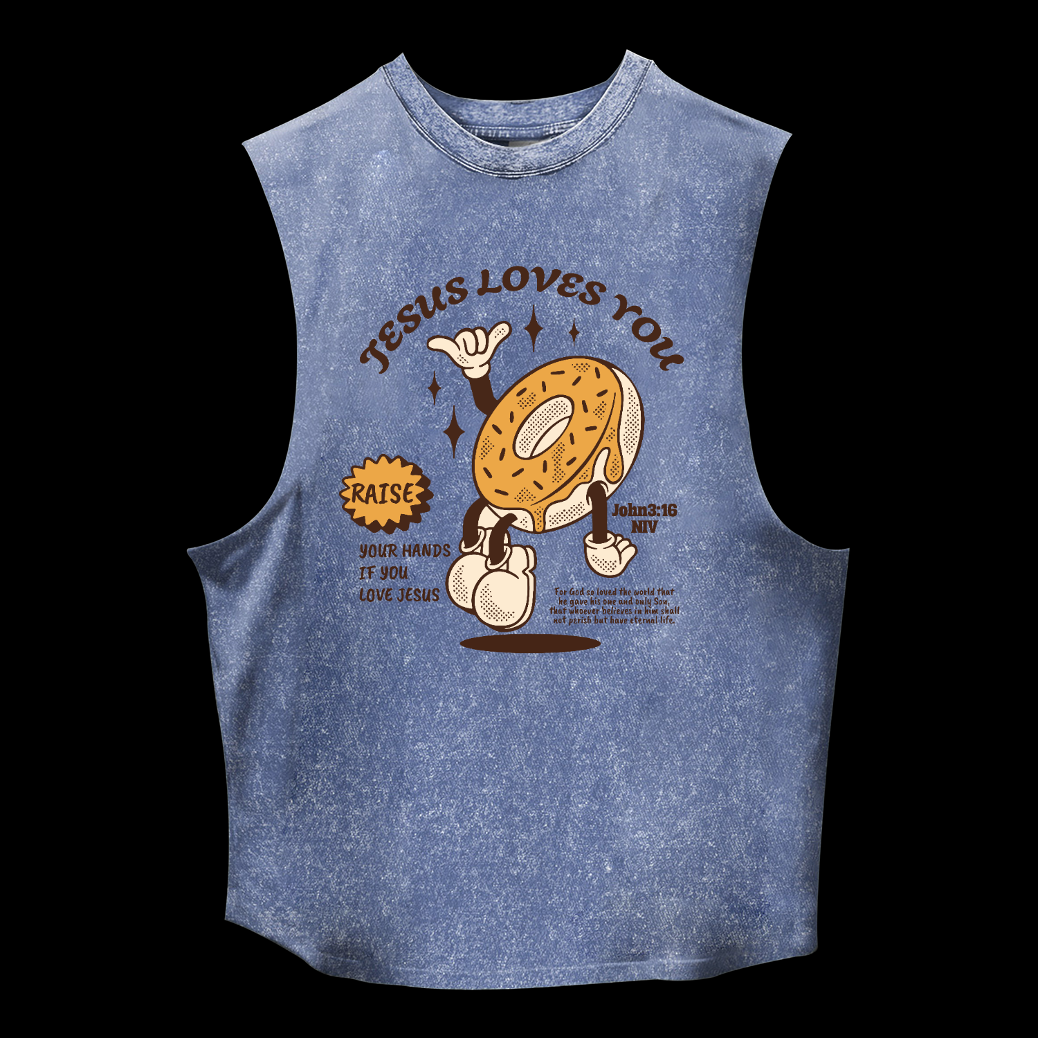Jesus Loves You Washed Tank